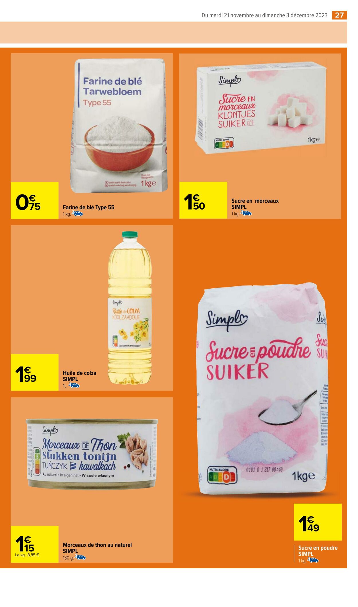 Catalogue Carrefour Market 21.11.2023 - 03.12.2023