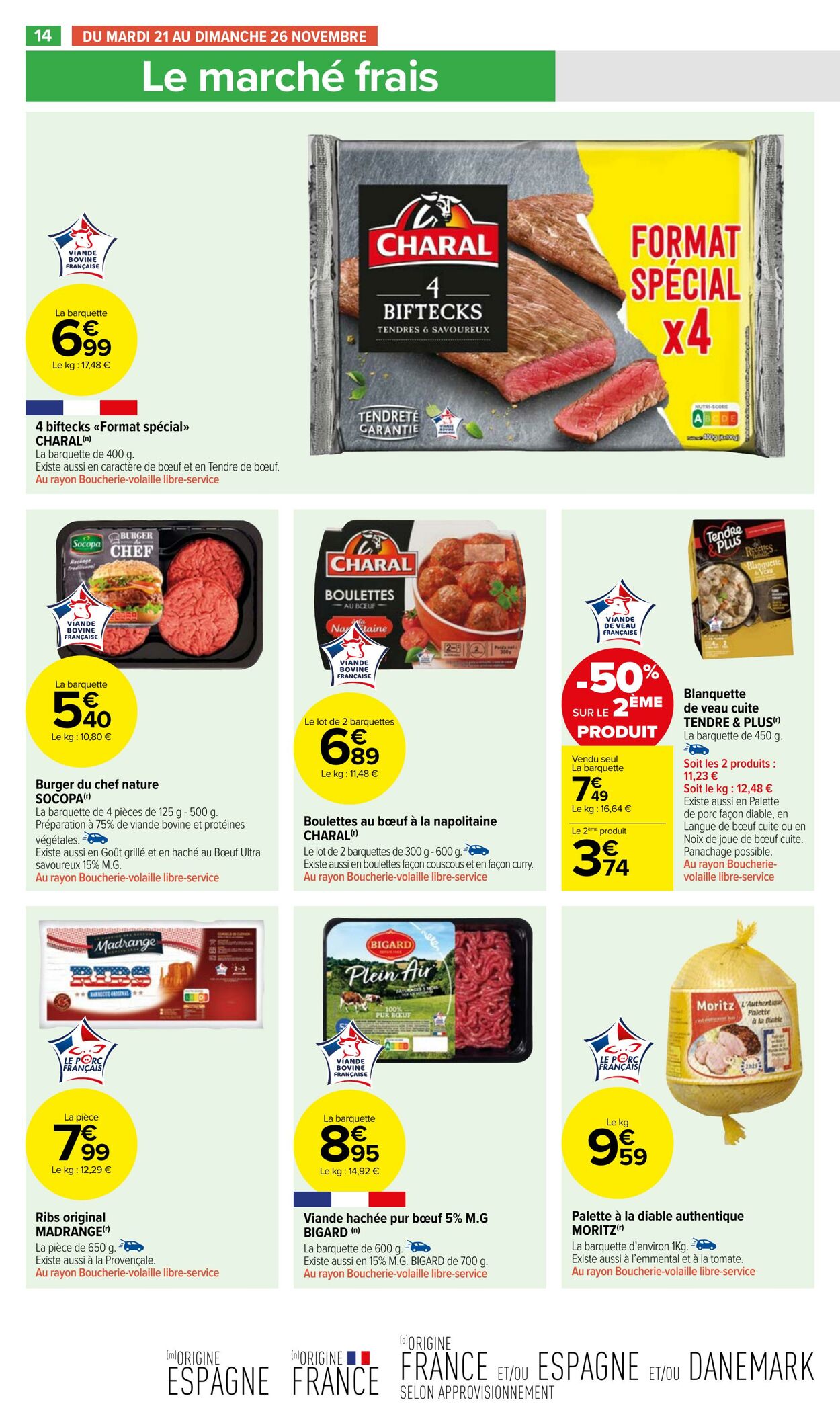 Catalogue Carrefour Market 21.11.2023 - 03.12.2023