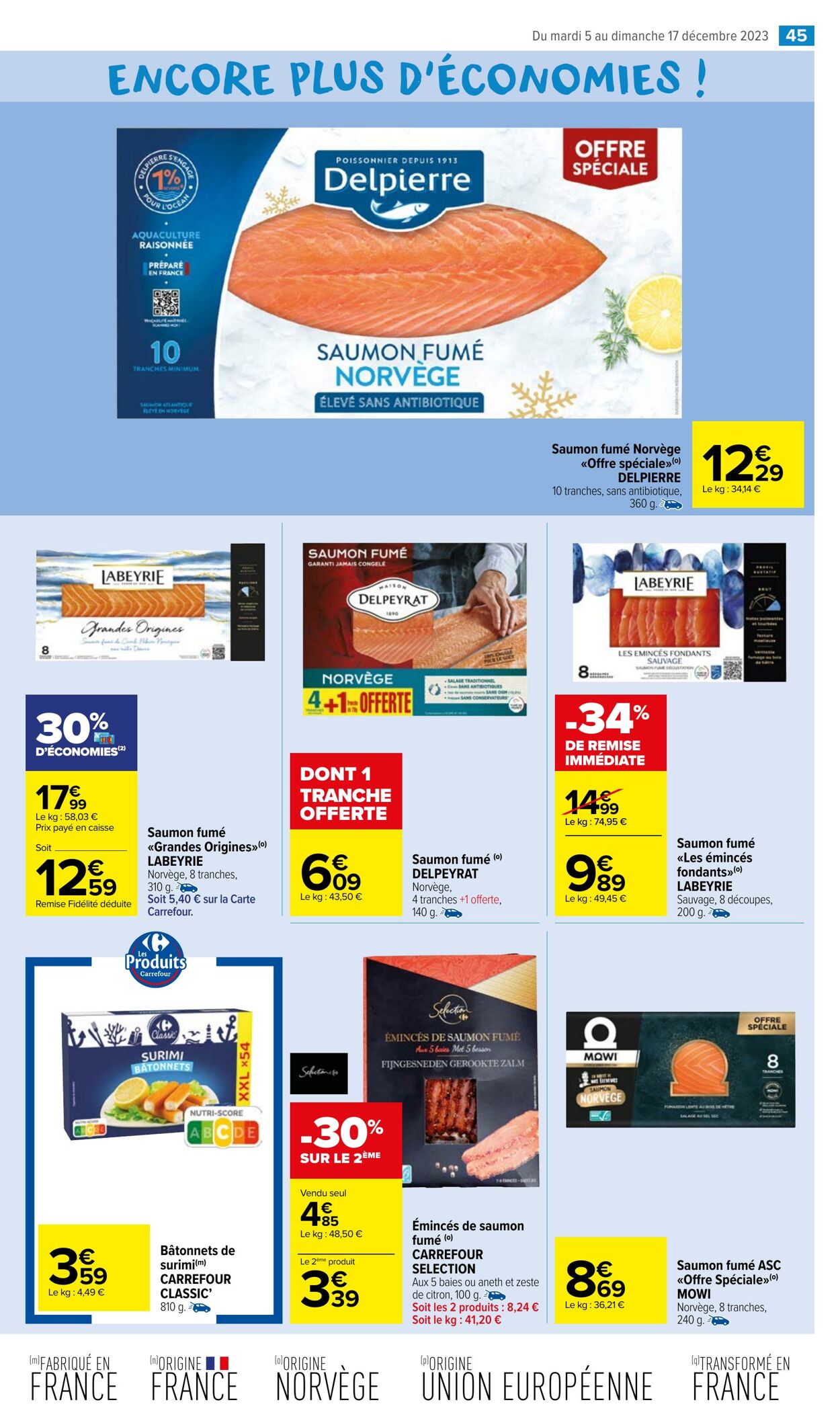 Catalogue Carrefour Market 05.12.2023 - 17.12.2023