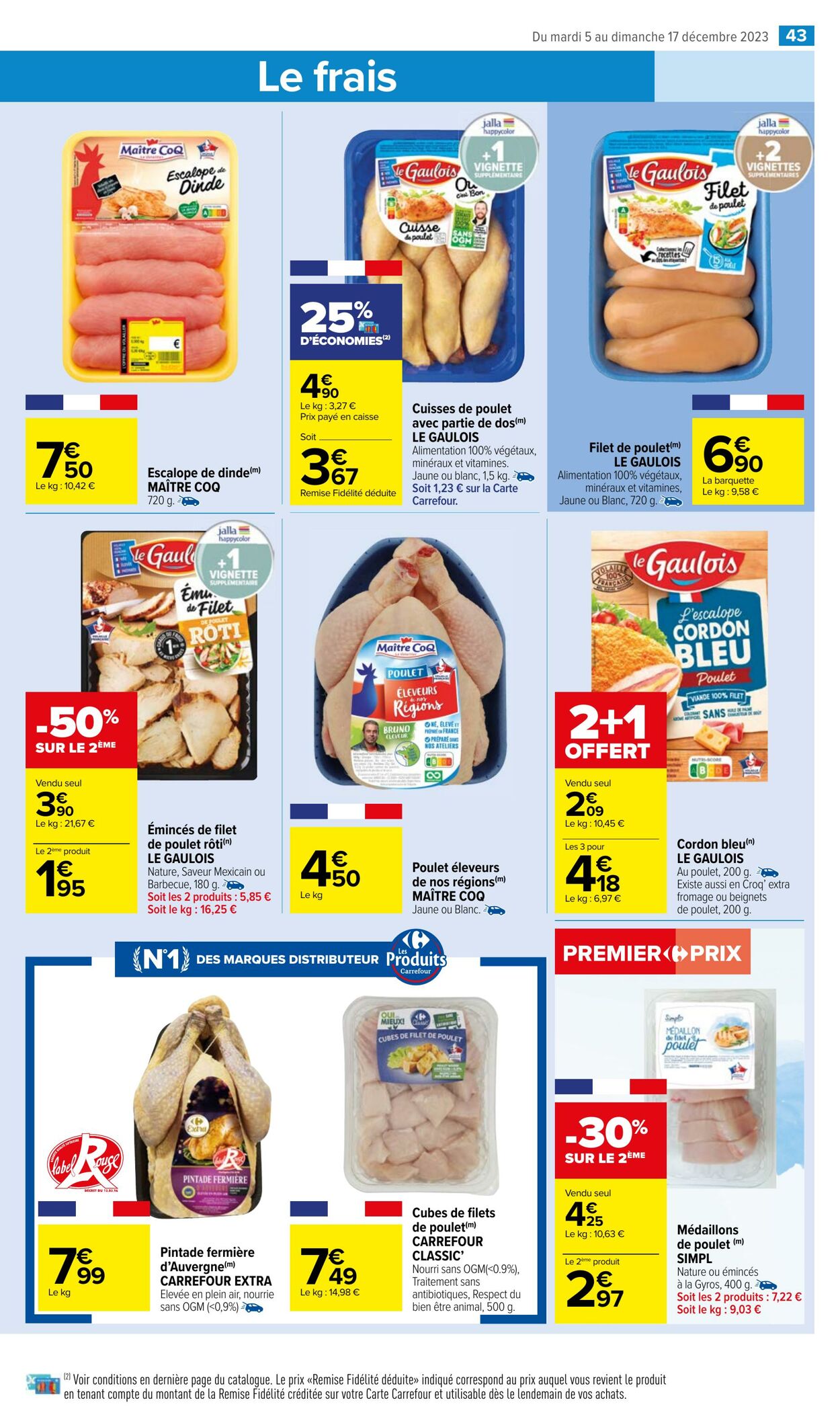 Catalogue Carrefour Market 05.12.2023 - 17.12.2023