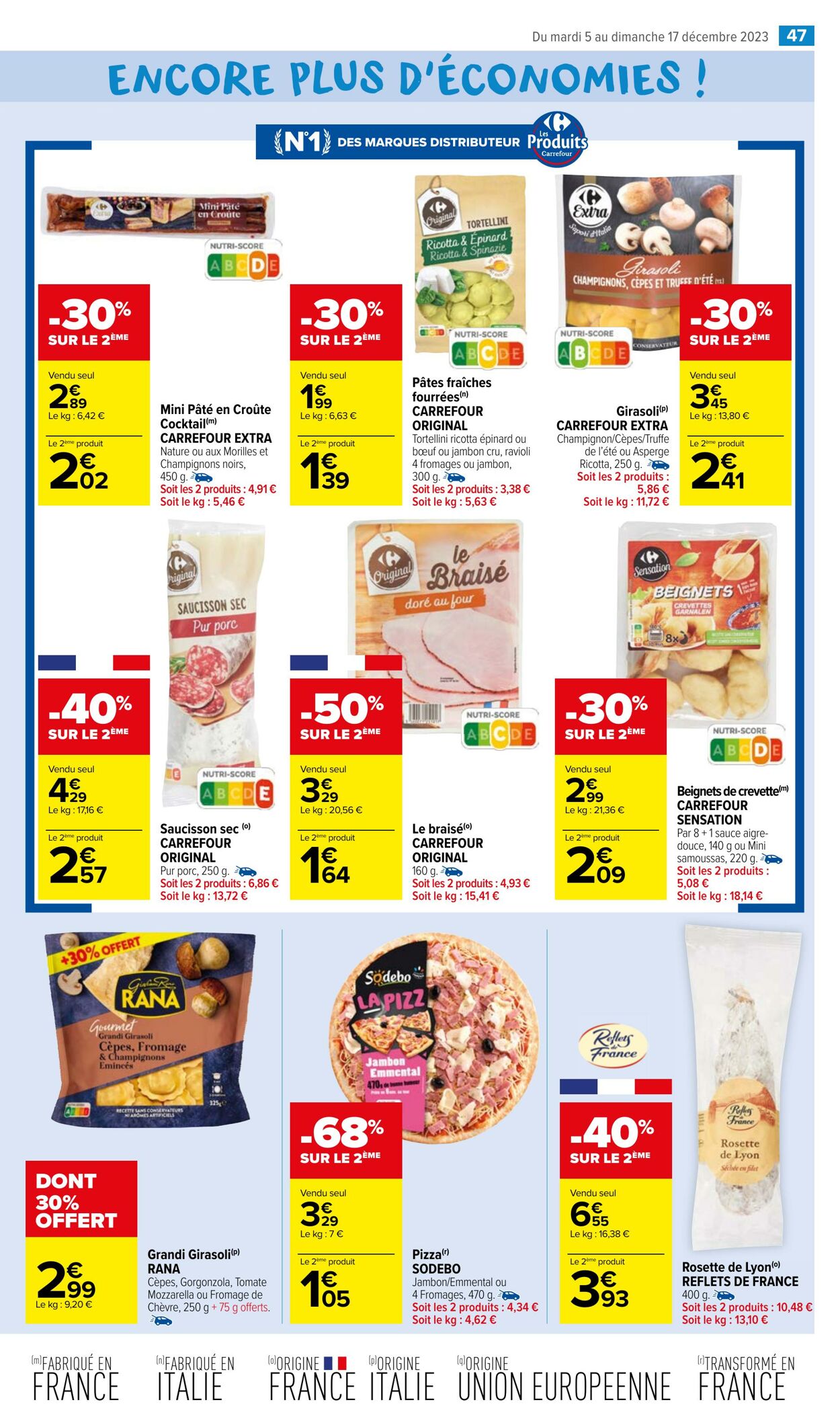 Catalogue Carrefour Market 05.12.2023 - 17.12.2023