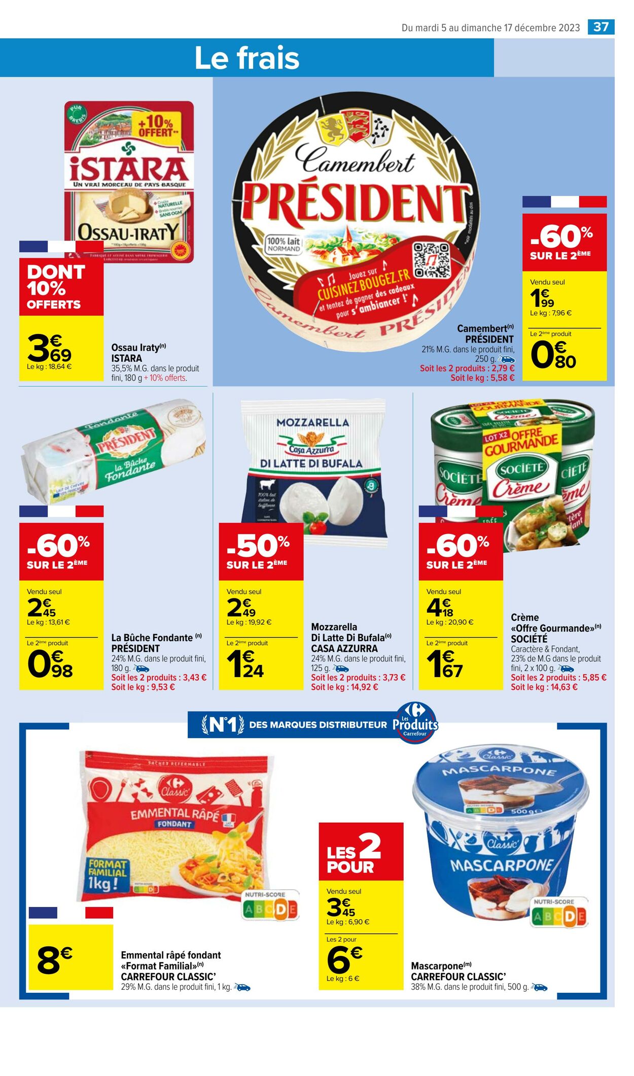 Catalogue Carrefour Market 05.12.2023 - 17.12.2023