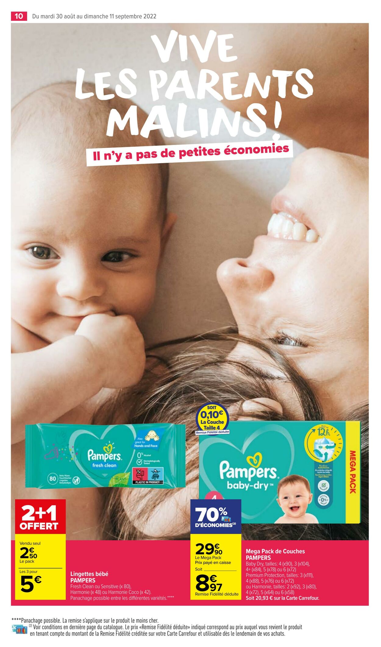 Catalogue Carrefour Market 30.08.2022 - 11.09.2022