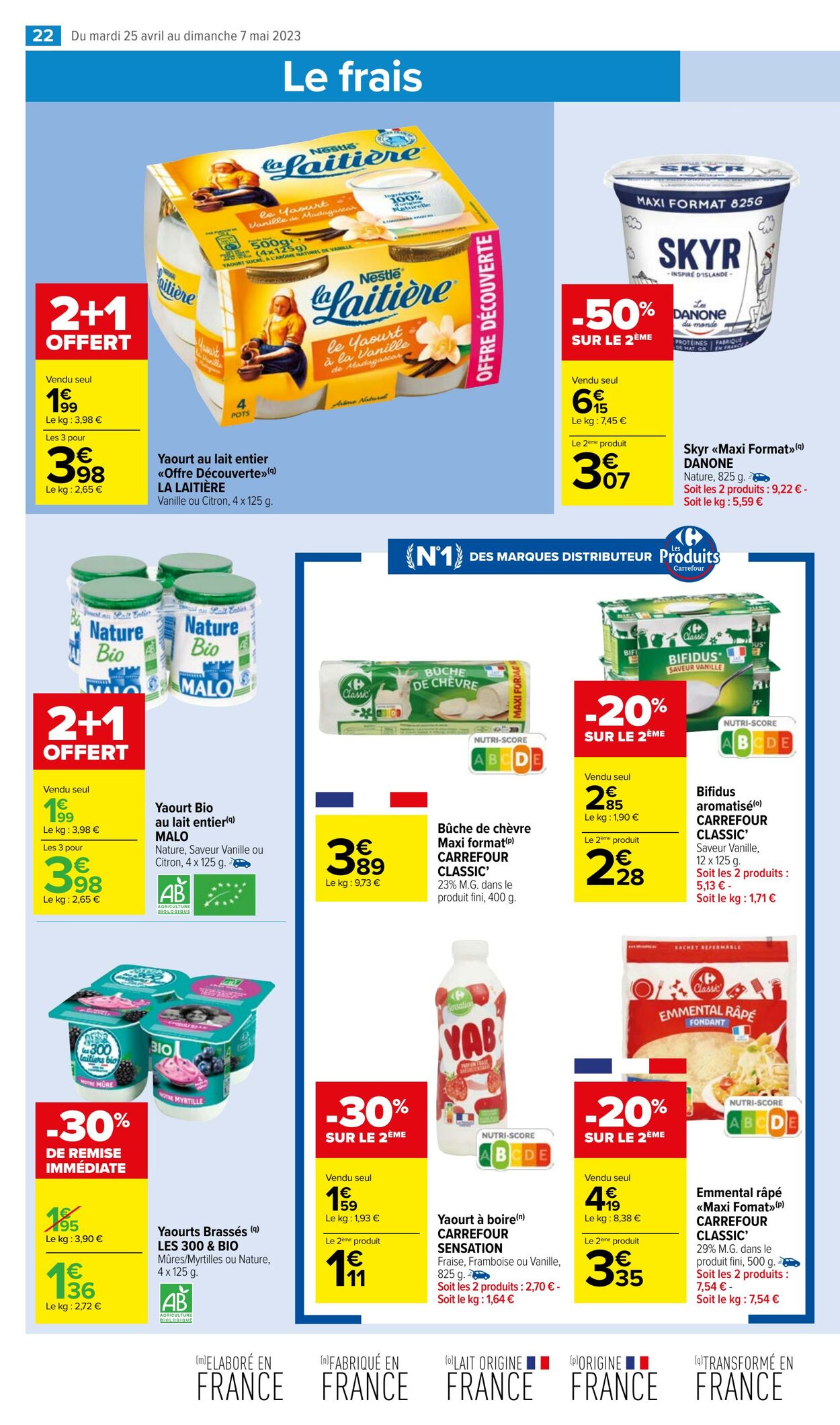 Catalogue Carrefour Market 25.04.2023 - 07.05.2023