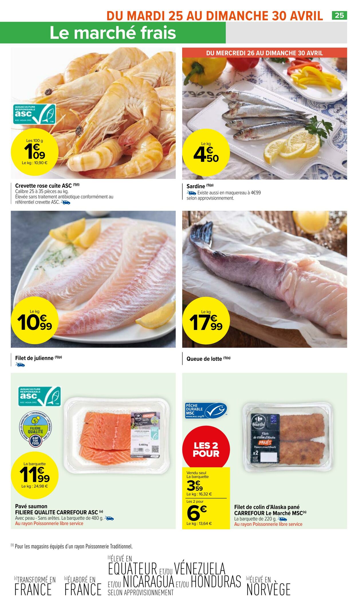 Catalogue Carrefour Market 25.04.2023 - 07.05.2023