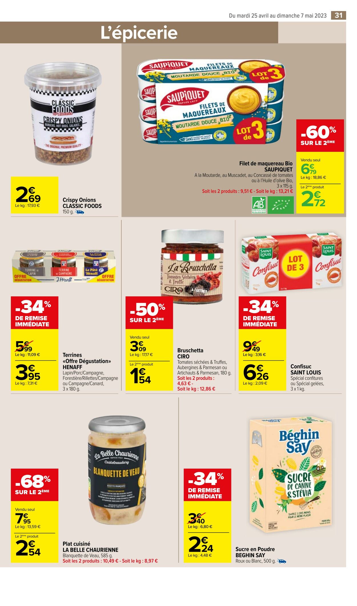 Catalogue Carrefour Market 25.04.2023 - 07.05.2023