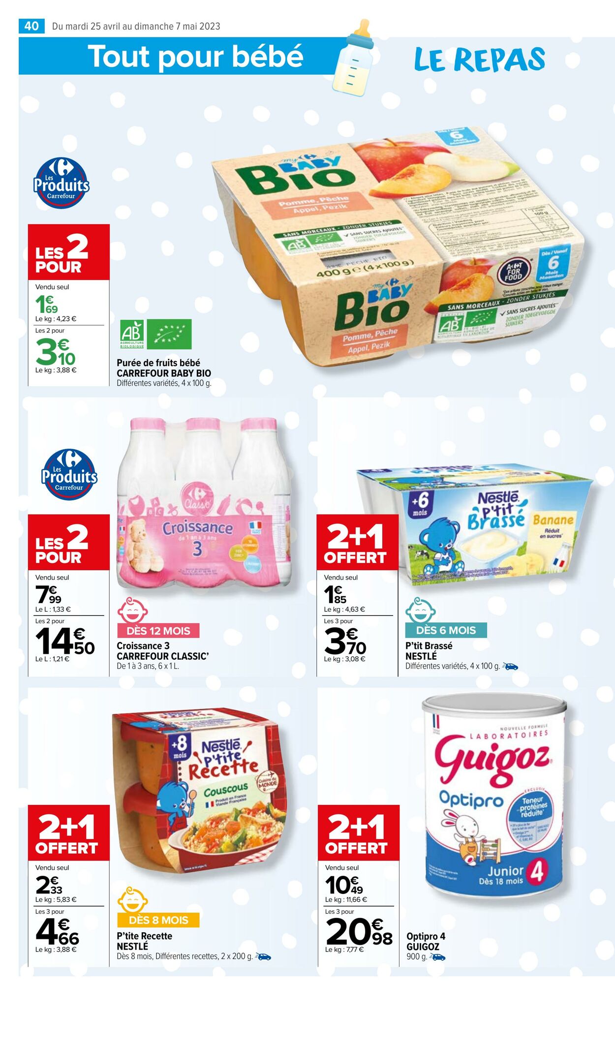 Catalogue Carrefour Market 25.04.2023 - 07.05.2023