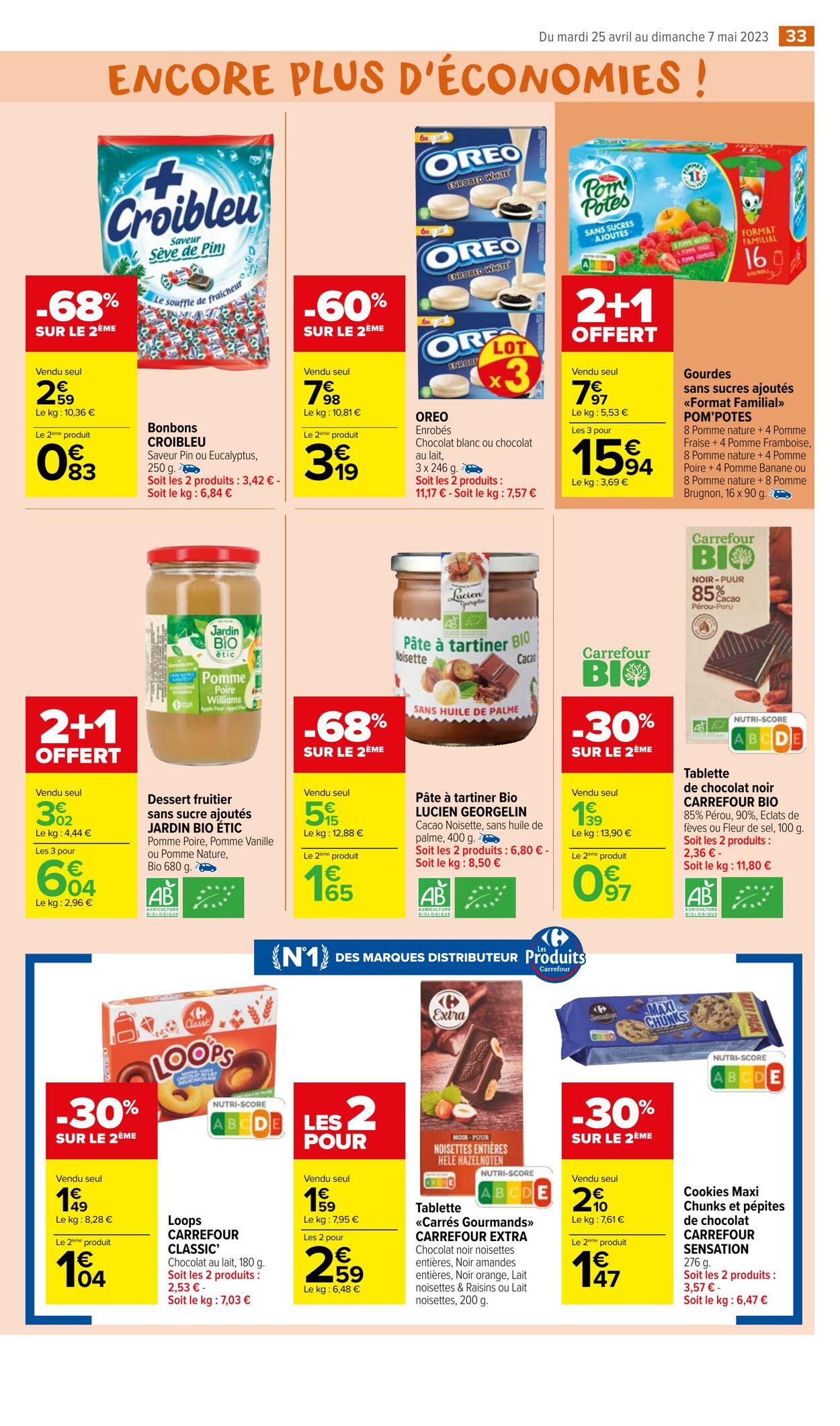 Catalogue Carrefour Market 25.04.2023 - 07.05.2023