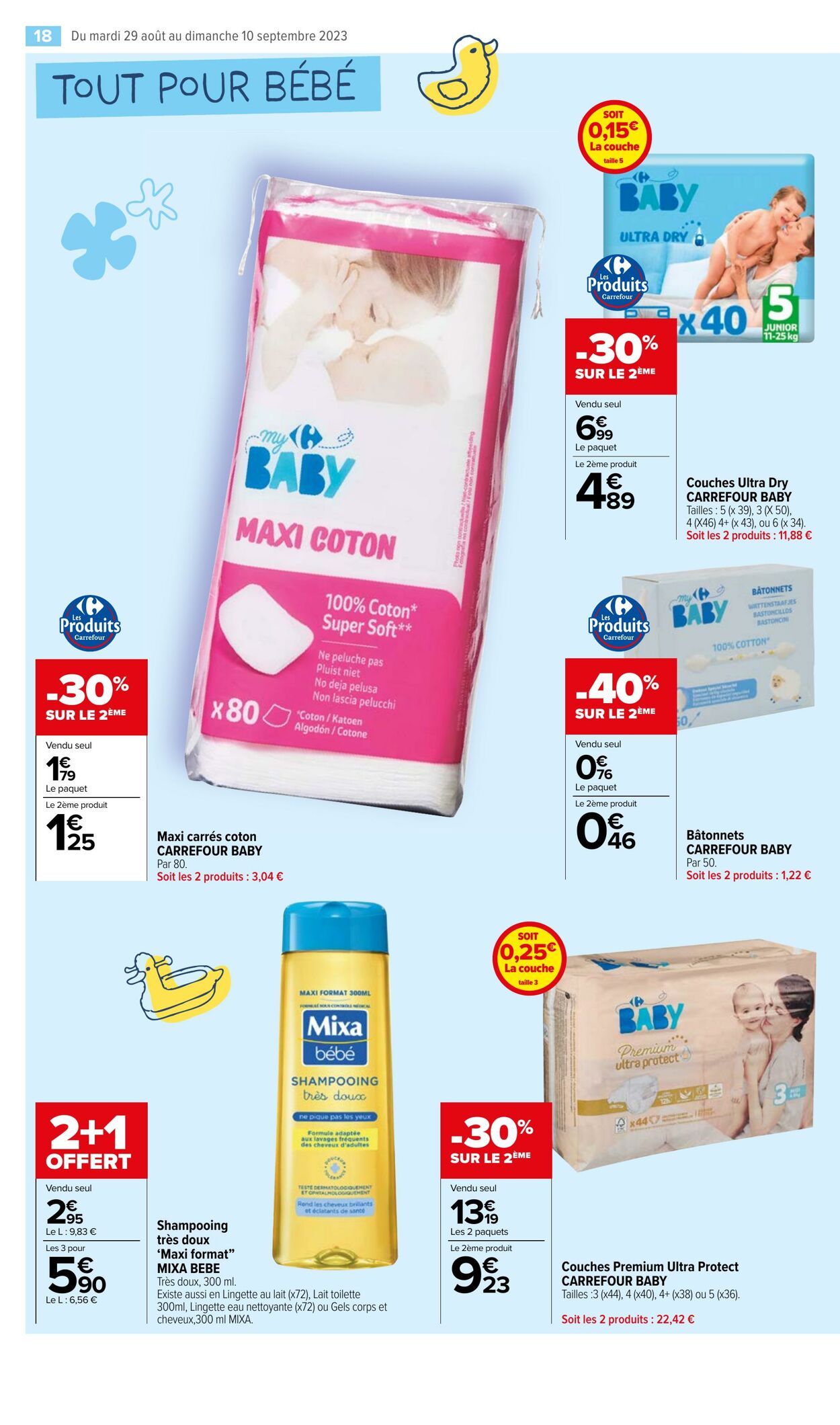 Catalogue Carrefour Market 29.08.2023 - 10.09.2023