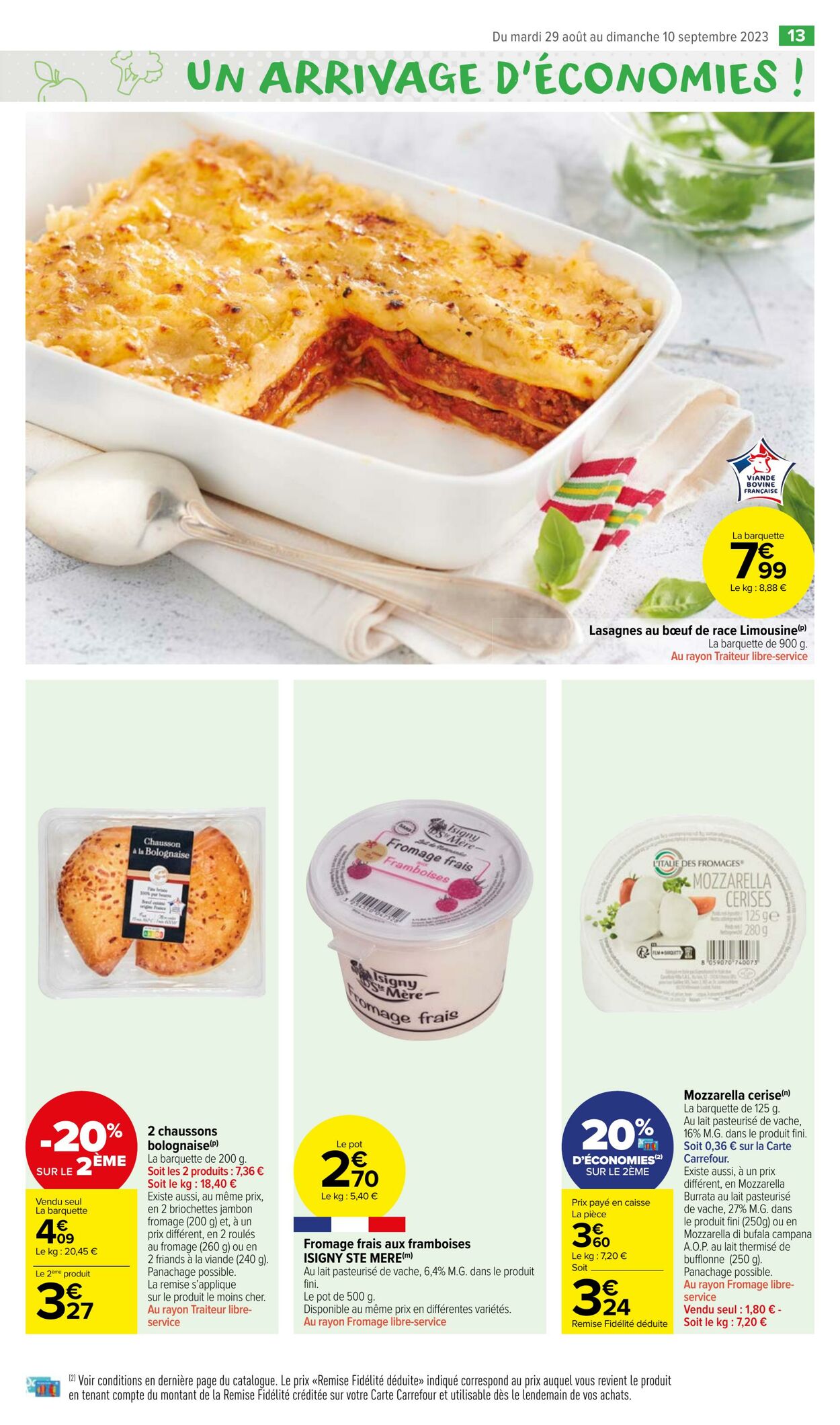 Catalogue Carrefour Market 29.08.2023 - 10.09.2023