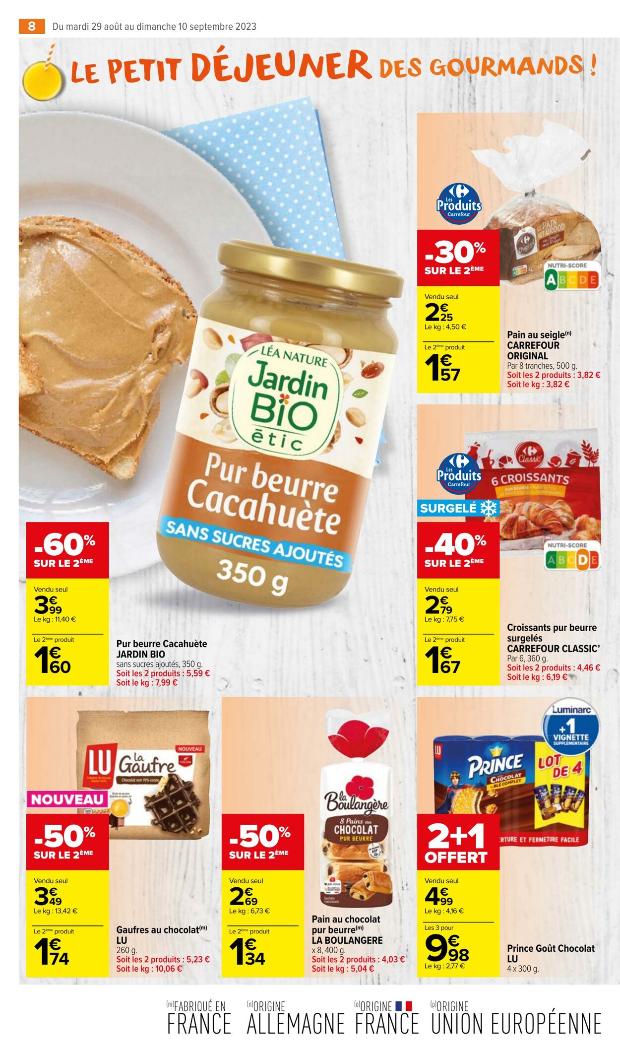Catalogue Carrefour Market 29.08.2023 - 10.09.2023
