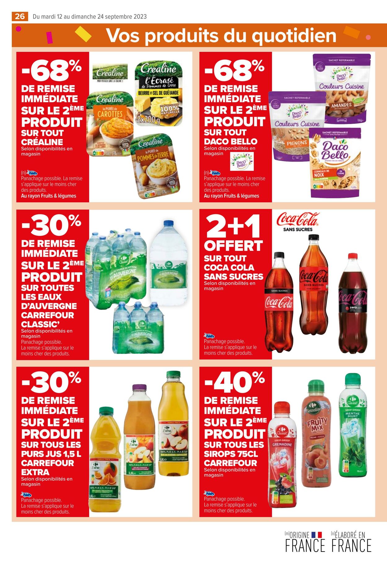 Catalogue Carrefour Market 12.09.2023 - 24.09.2023