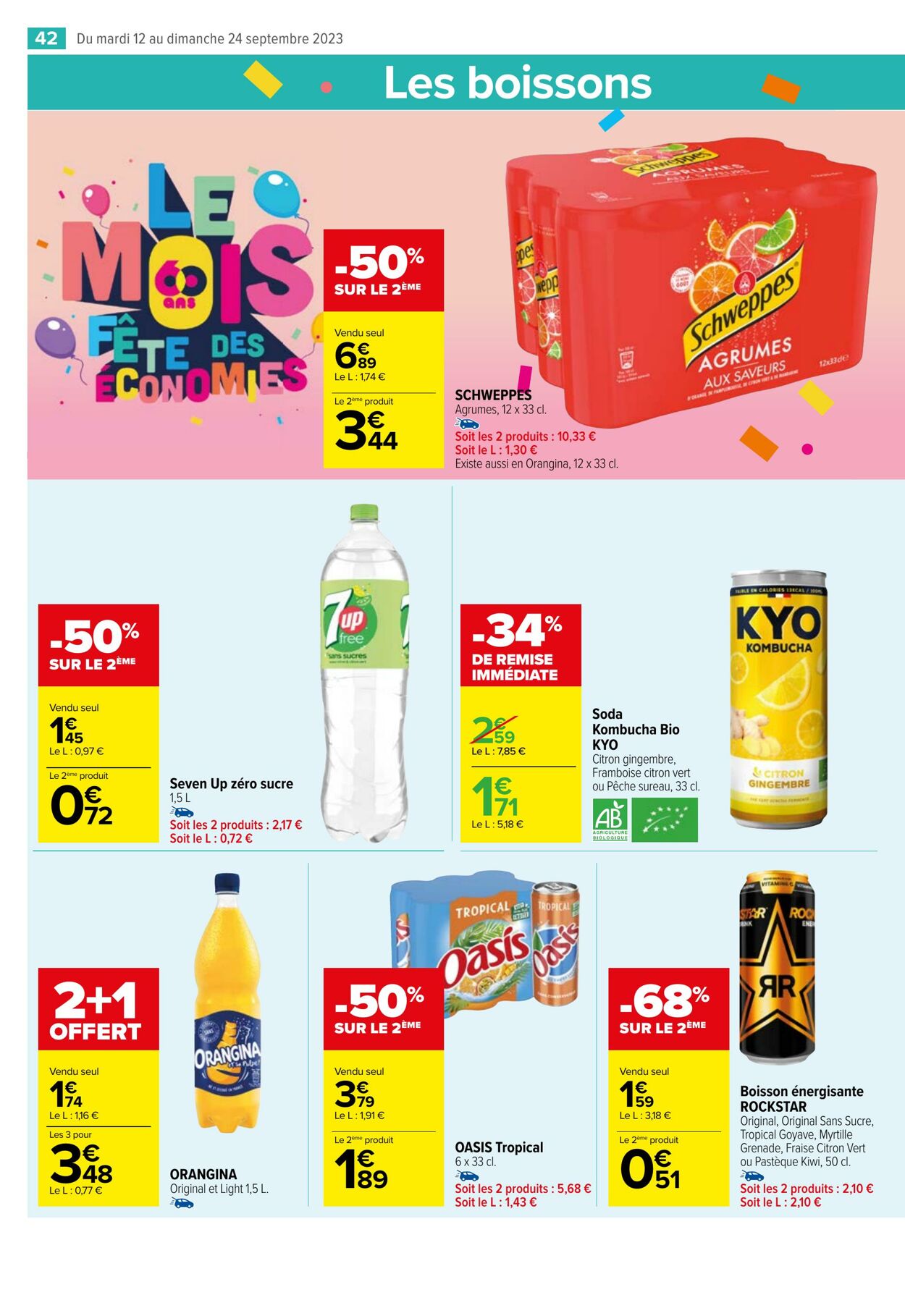 Catalogue Carrefour Market 12.09.2023 - 24.09.2023