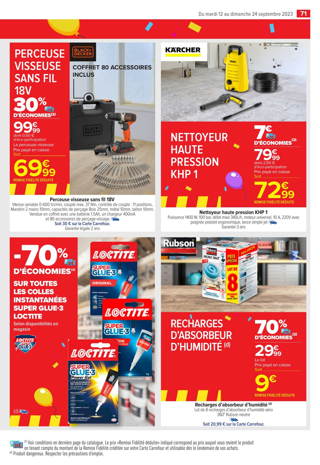 Catalogue Carrefour Market 12.09.2023 - 24.09.2023