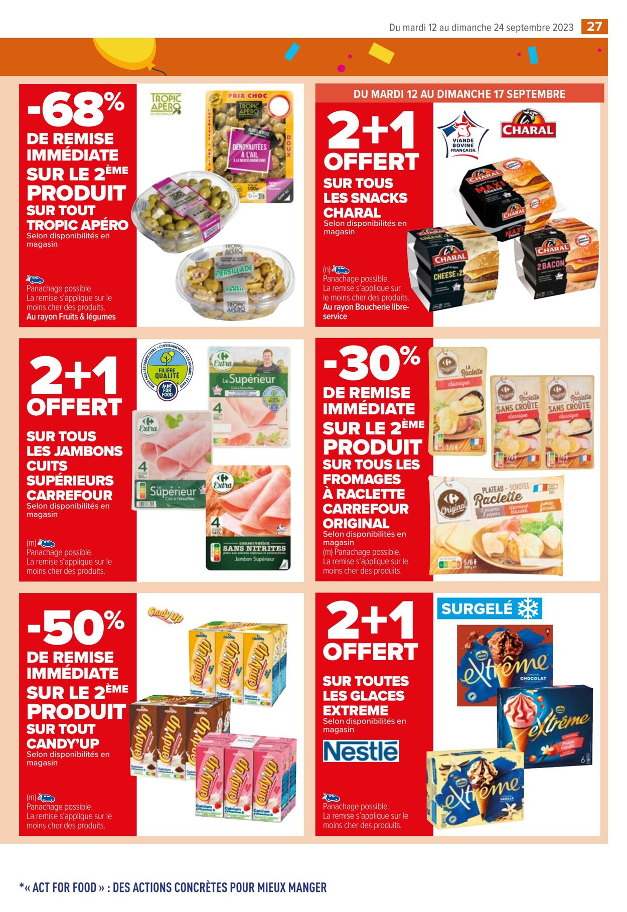 Catalogue Carrefour Market 12.09.2023 - 24.09.2023