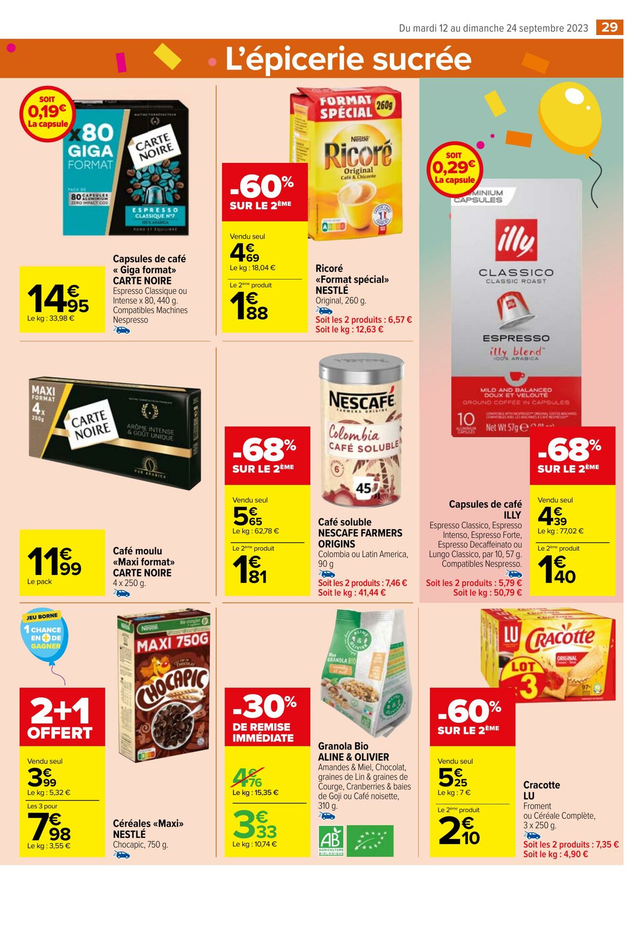 Catalogue Carrefour Market 12.09.2023 - 24.09.2023