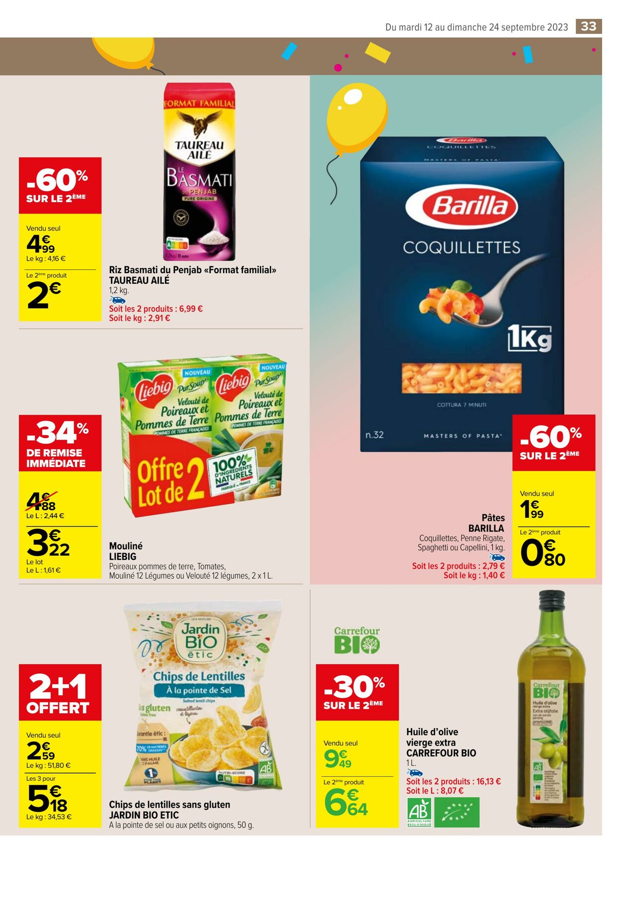 Catalogue Carrefour Market 12.09.2023 - 24.09.2023