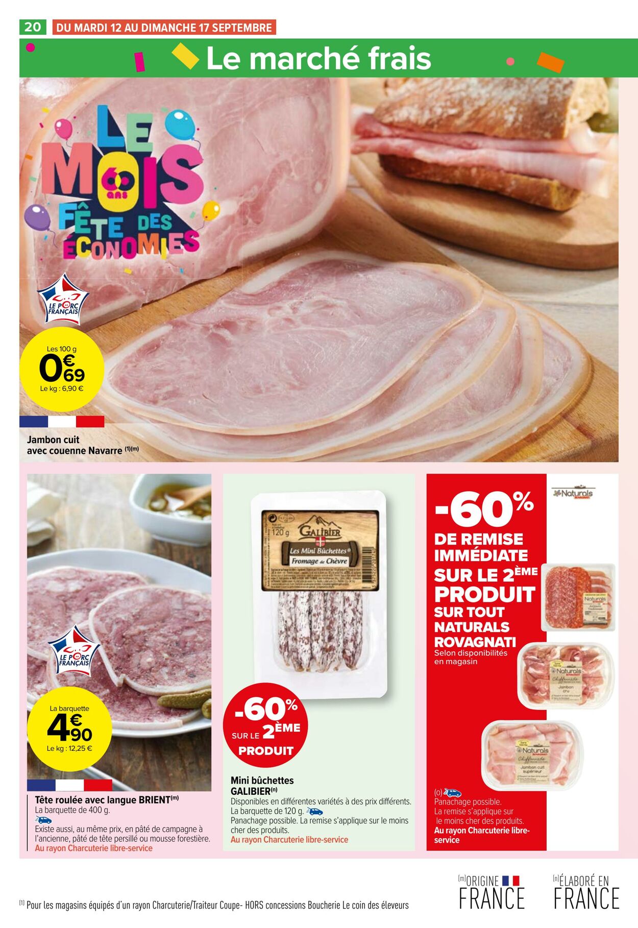 Catalogue Carrefour Market 12.09.2023 - 24.09.2023