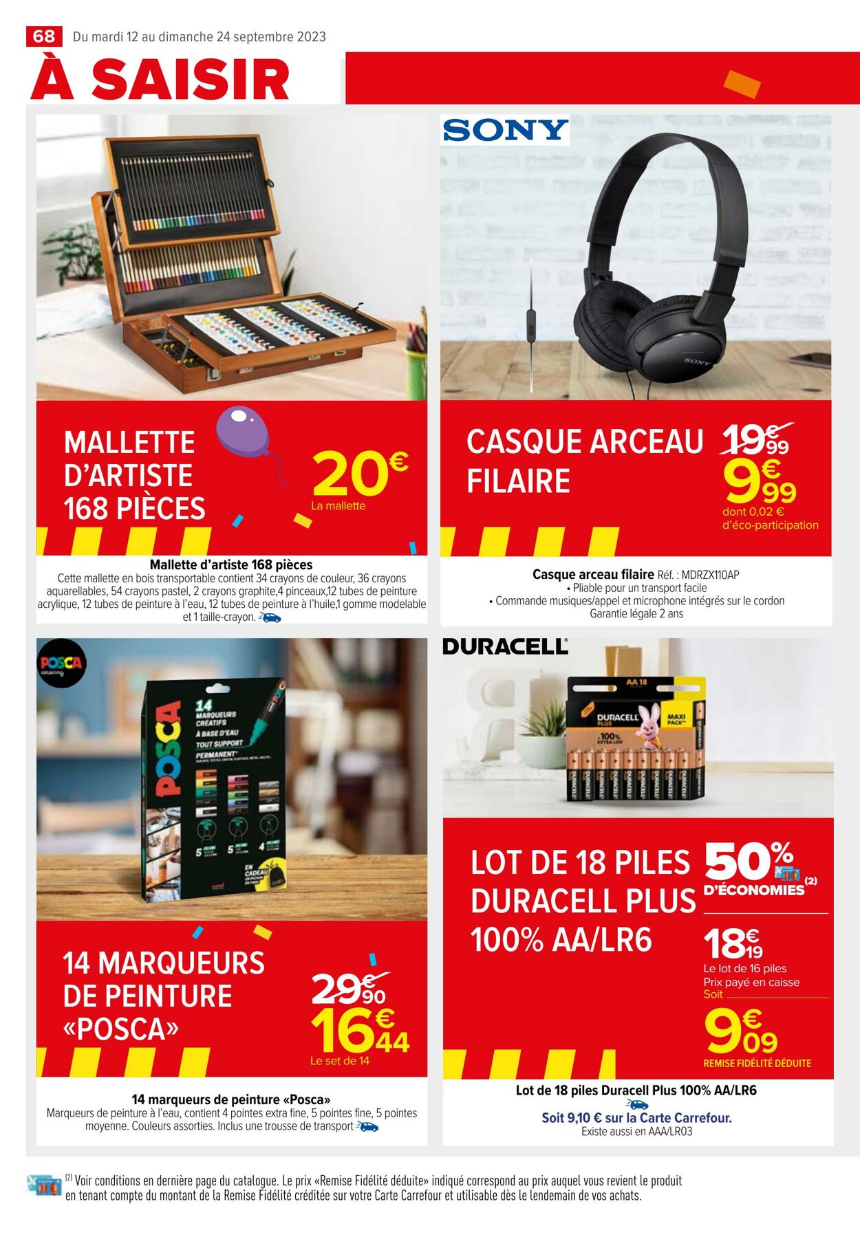 Catalogue Carrefour Market 12.09.2023 - 24.09.2023