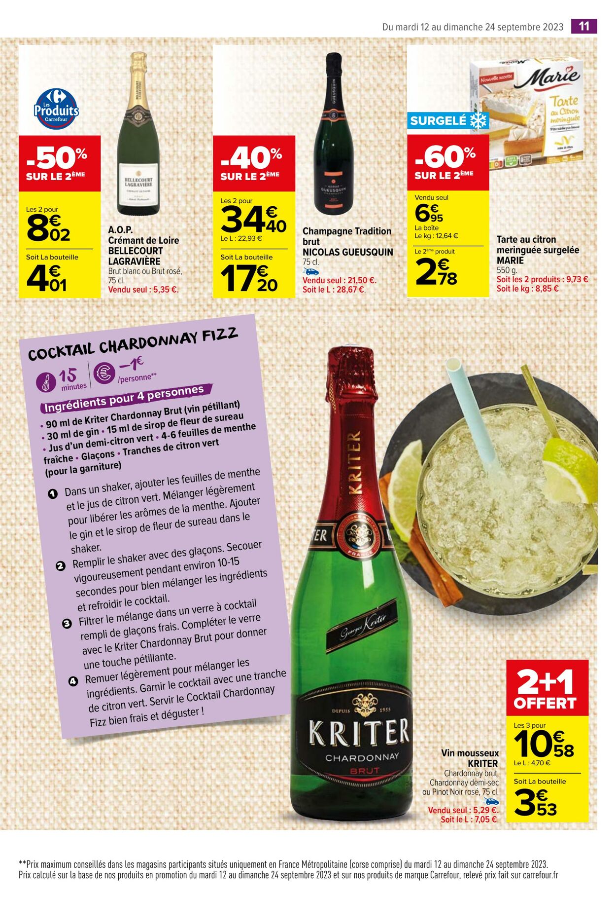 Catalogue Carrefour Market 12.09.2023 - 24.09.2023