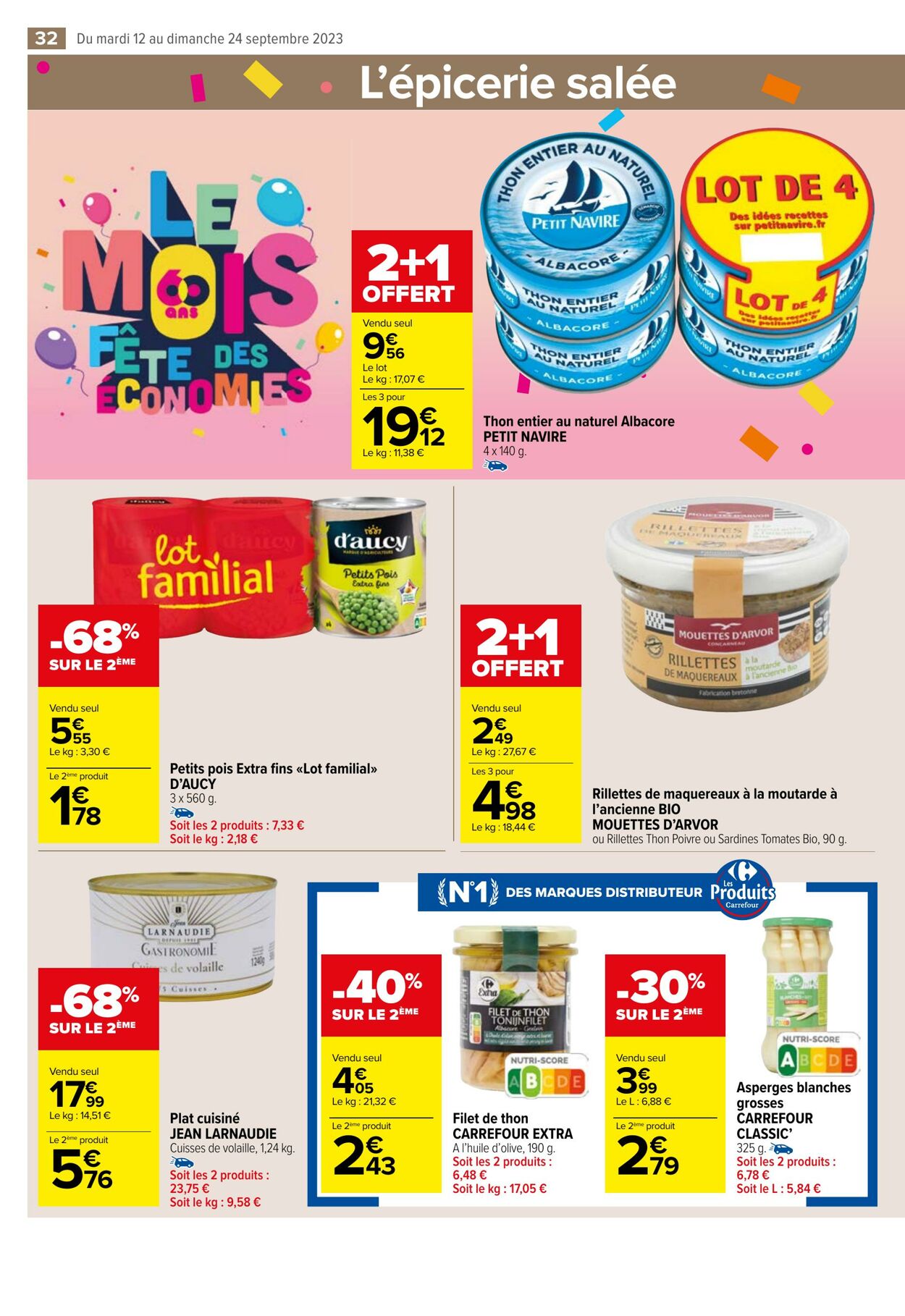 Catalogue Carrefour Market 12.09.2023 - 24.09.2023