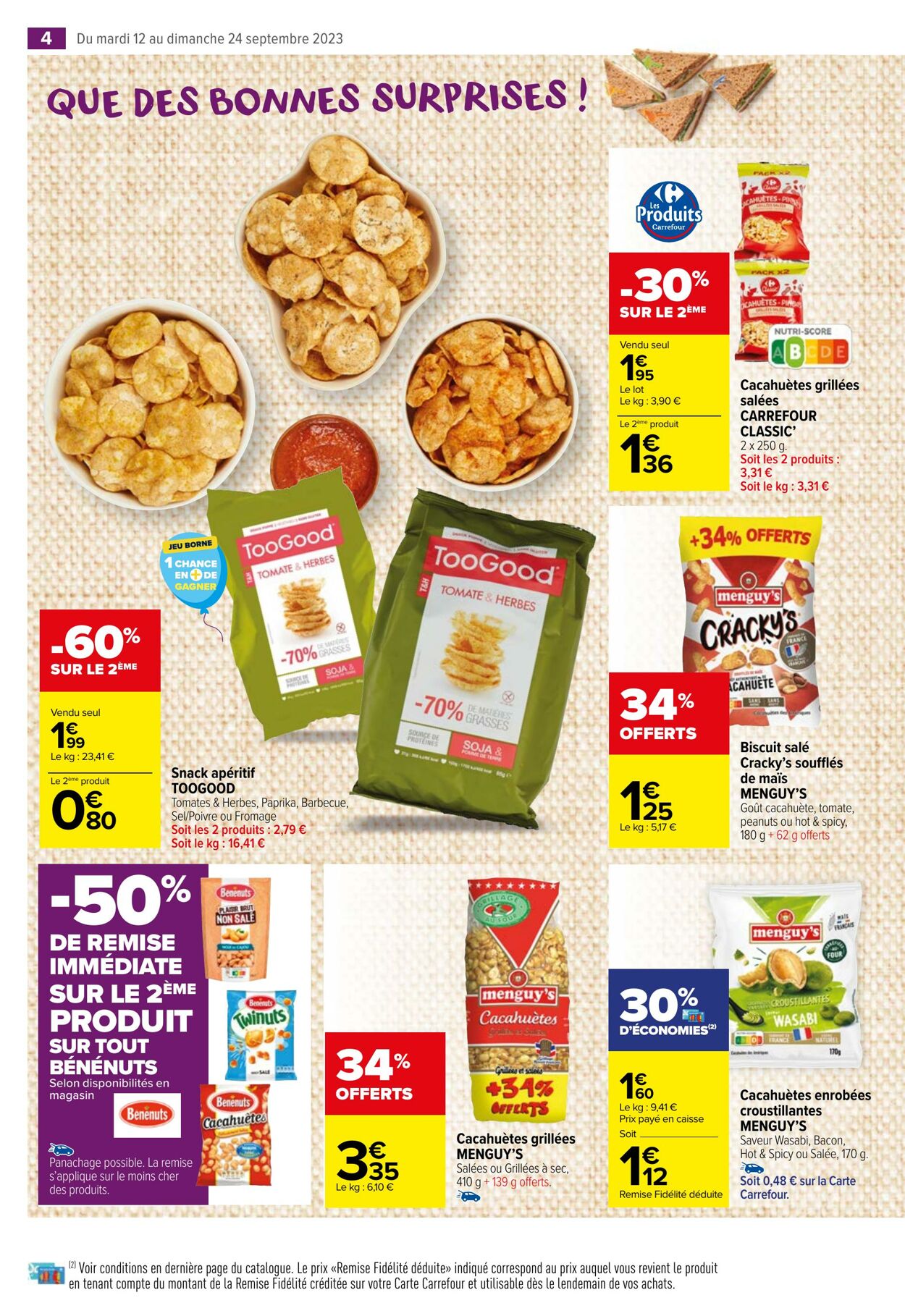 Catalogue Carrefour Market 12.09.2023 - 24.09.2023