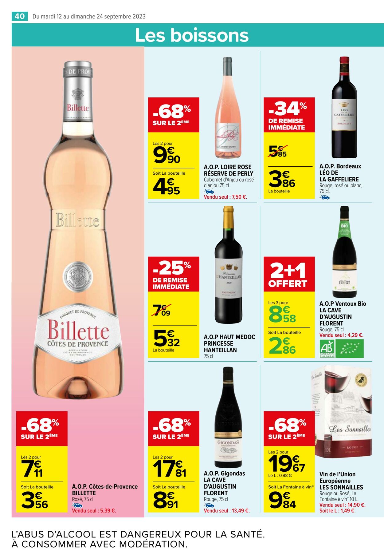 Catalogue Carrefour Market 12.09.2023 - 24.09.2023