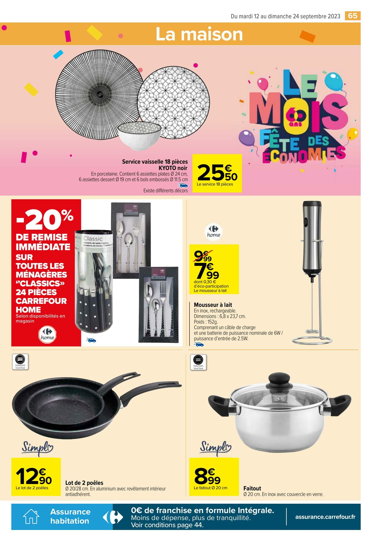 Catalogue Carrefour Market 12.09.2023 - 24.09.2023