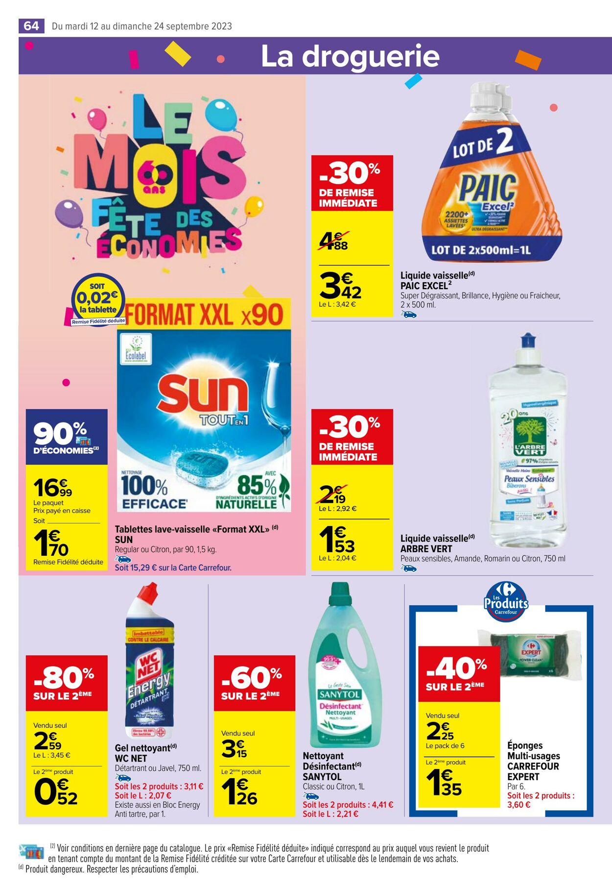 Catalogue Carrefour Market 12.09.2023 - 24.09.2023