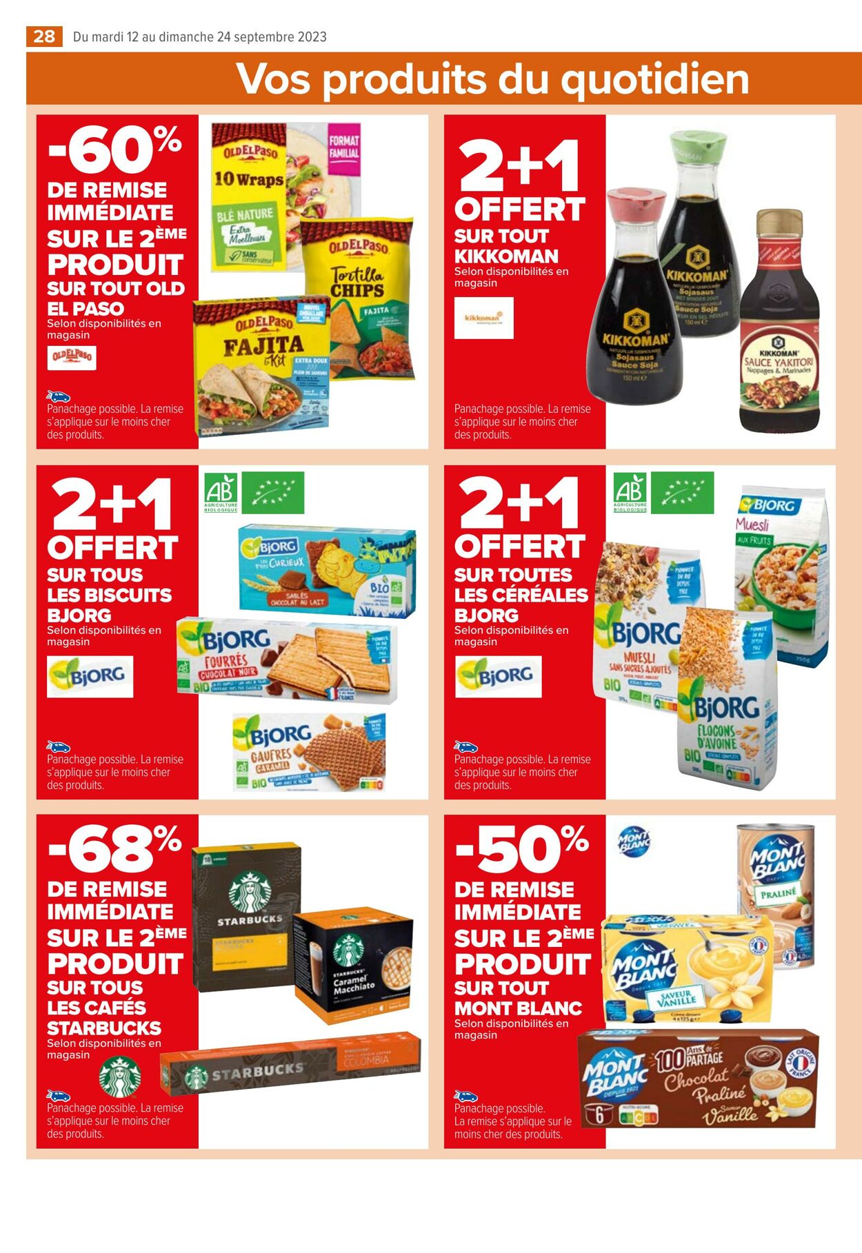 Catalogue Carrefour Market 12.09.2023 - 24.09.2023