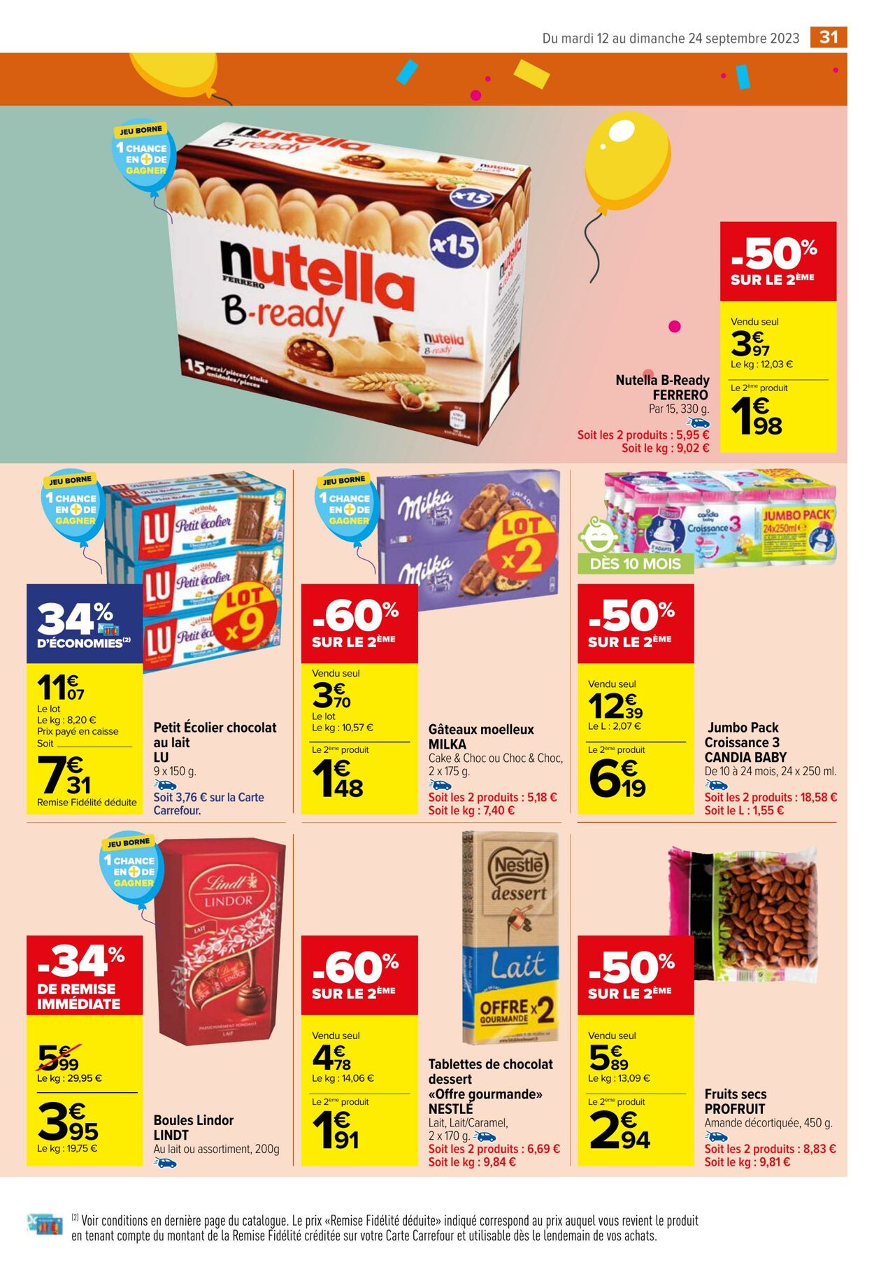 Catalogue Carrefour Market 12.09.2023 - 24.09.2023