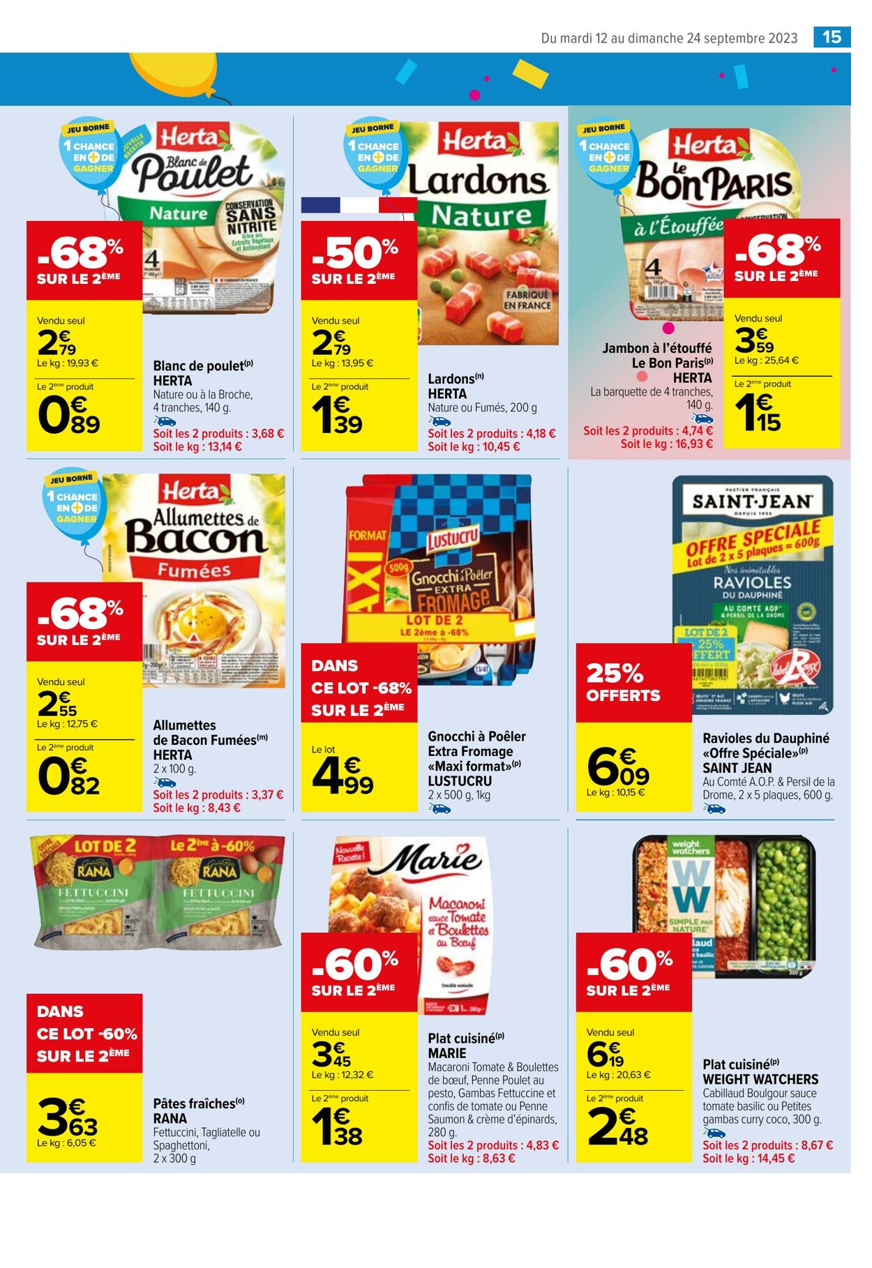 Catalogue Carrefour Market 12.09.2023 - 24.09.2023