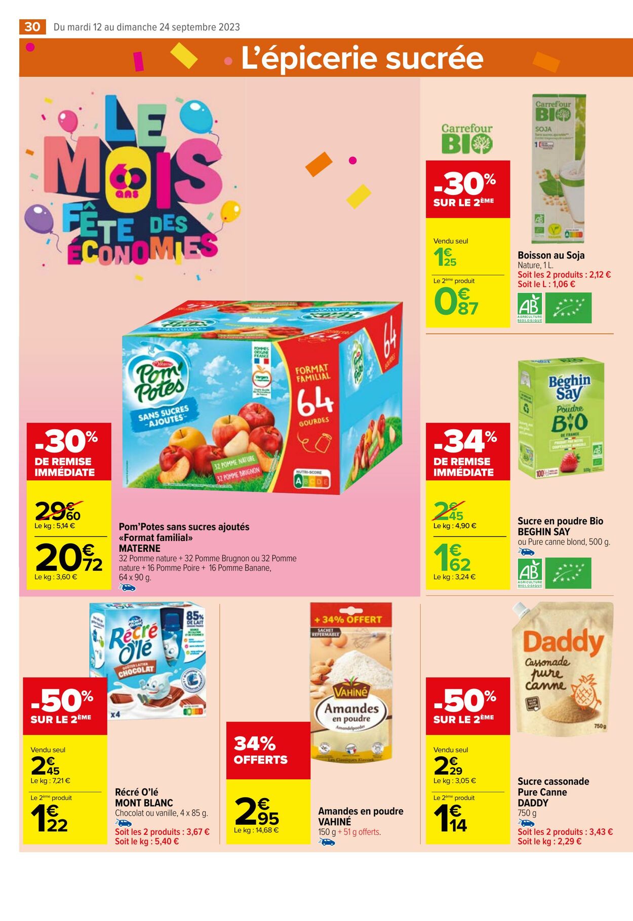 Catalogue Carrefour Market 12.09.2023 - 24.09.2023