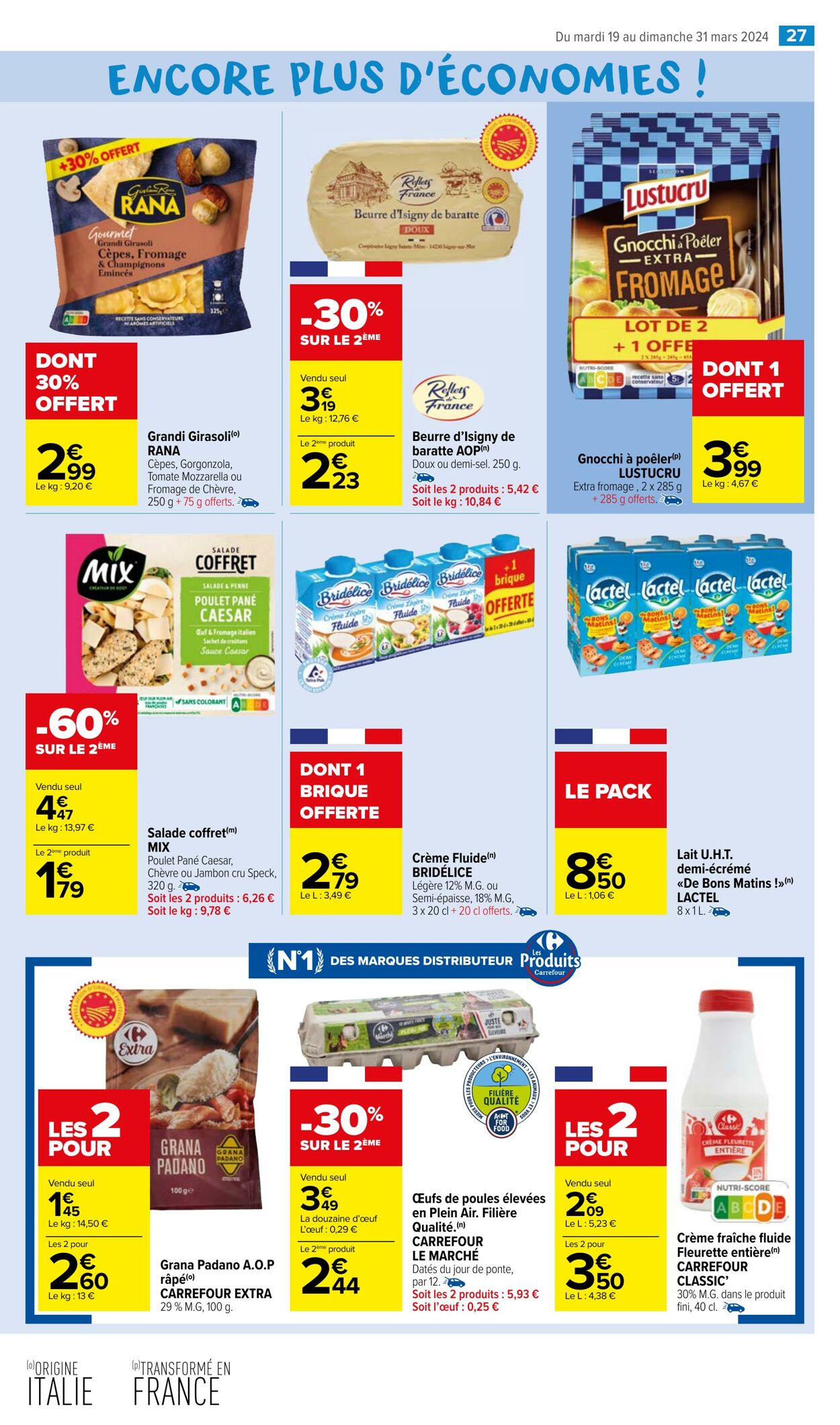 Catalogue Carrefour Market 19.03.2024 - 31.03.2024