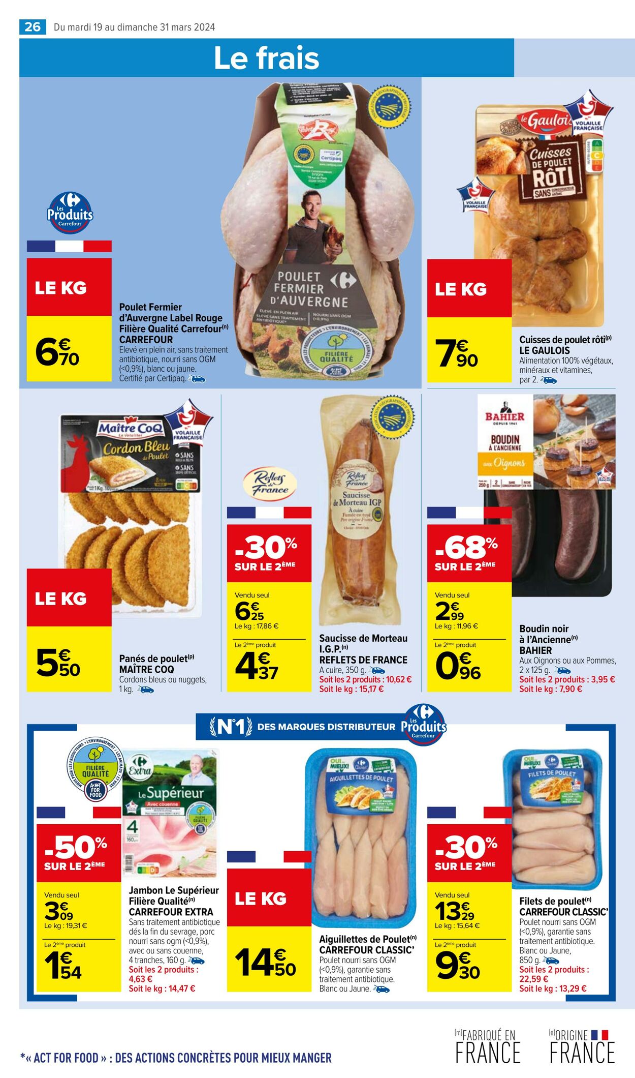 Catalogue Carrefour Market 19.03.2024 - 31.03.2024