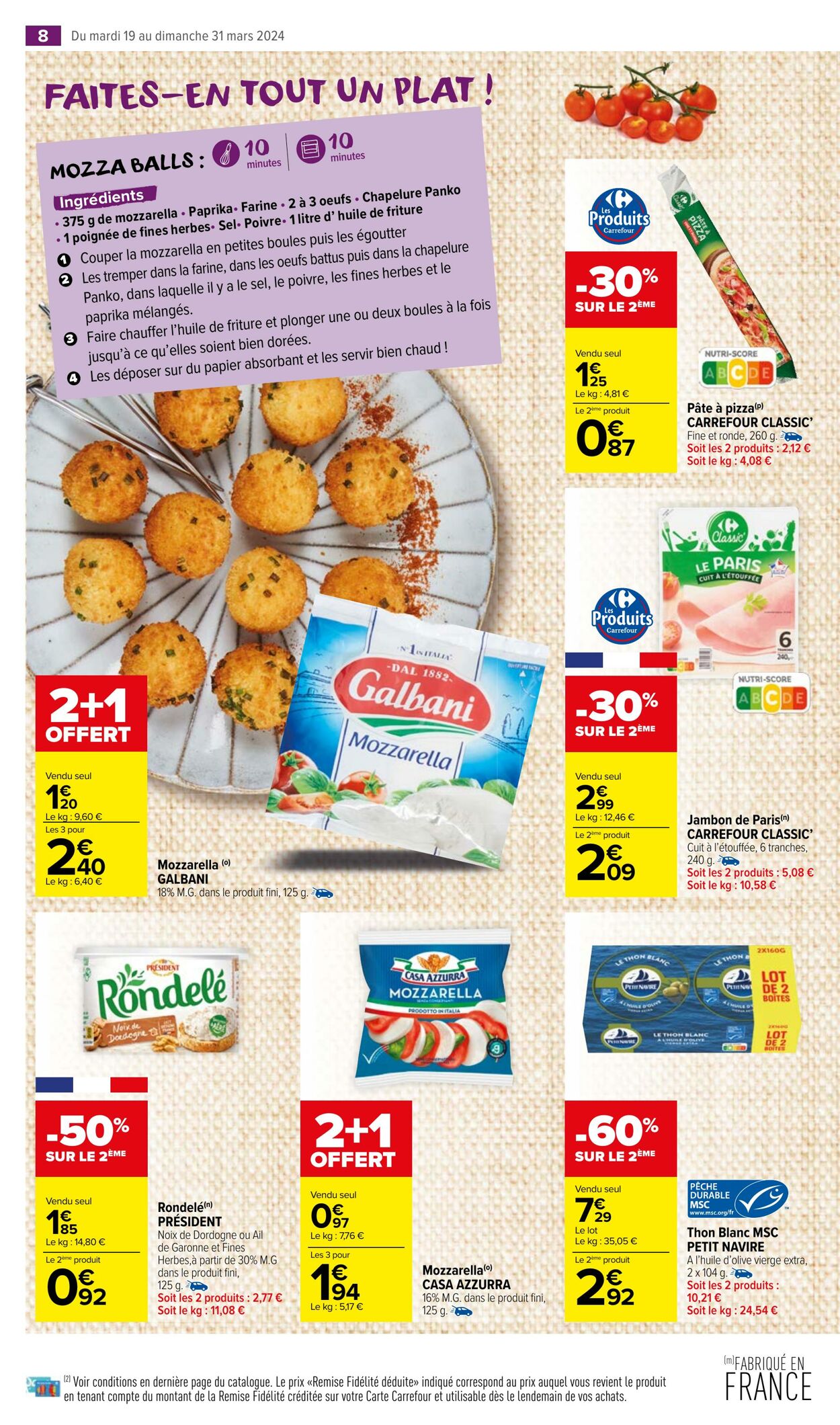 Catalogue Carrefour Market 19.03.2024 - 31.03.2024