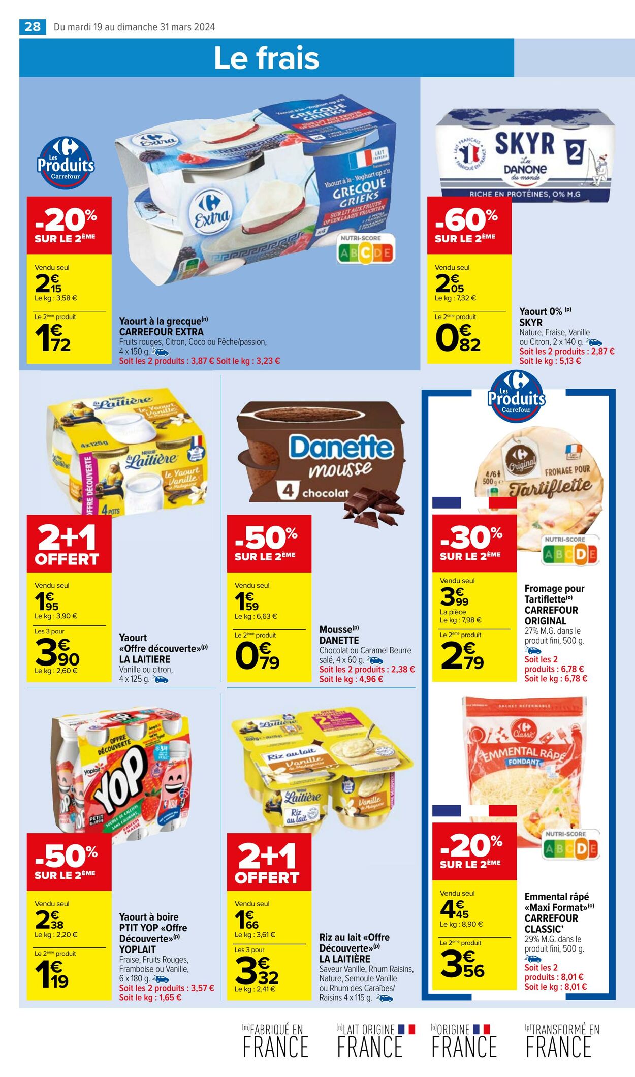 Catalogue Carrefour Market 19.03.2024 - 31.03.2024