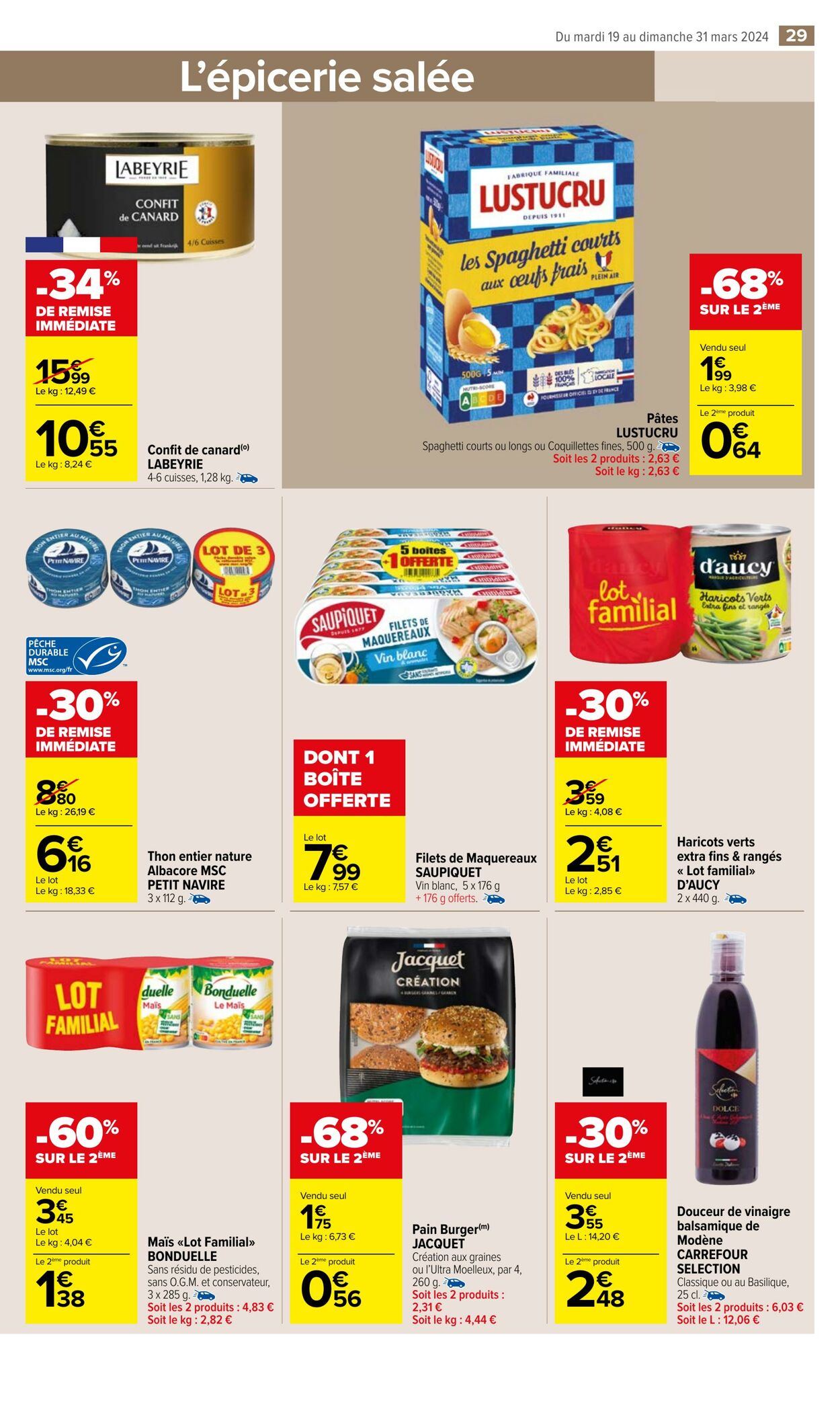 Catalogue Carrefour Market 19.03.2024 - 31.03.2024