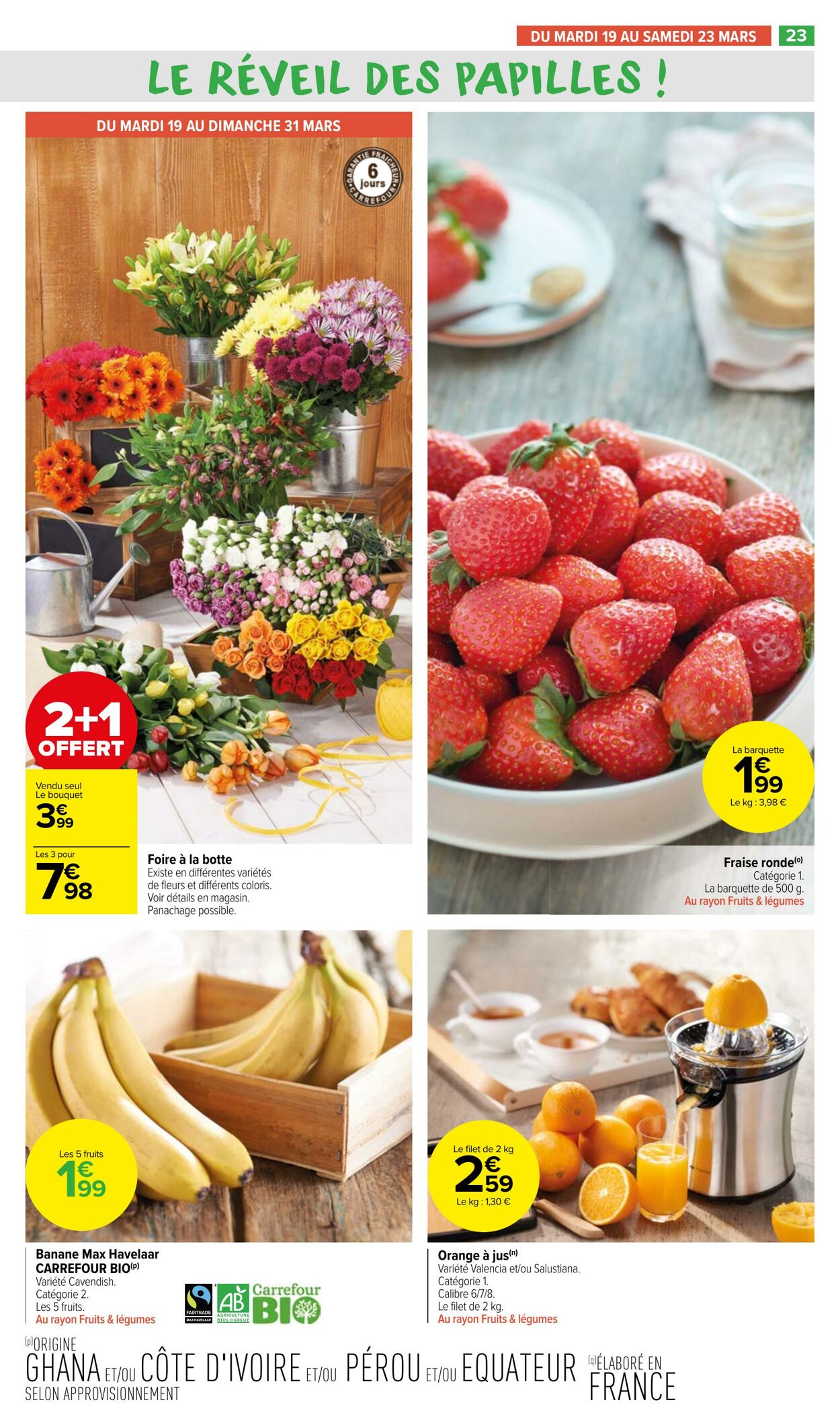 Catalogue Carrefour Market 19.03.2024 - 31.03.2024