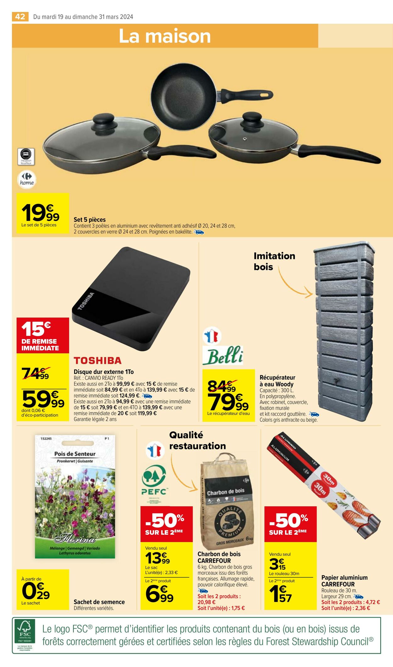 Catalogue Carrefour Market 19.03.2024 - 31.03.2024