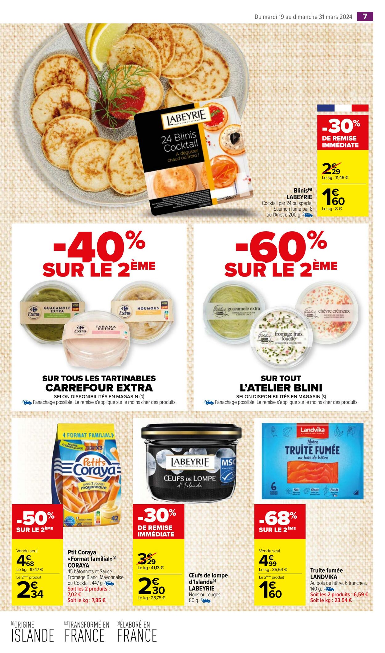 Catalogue Carrefour Market 19.03.2024 - 31.03.2024