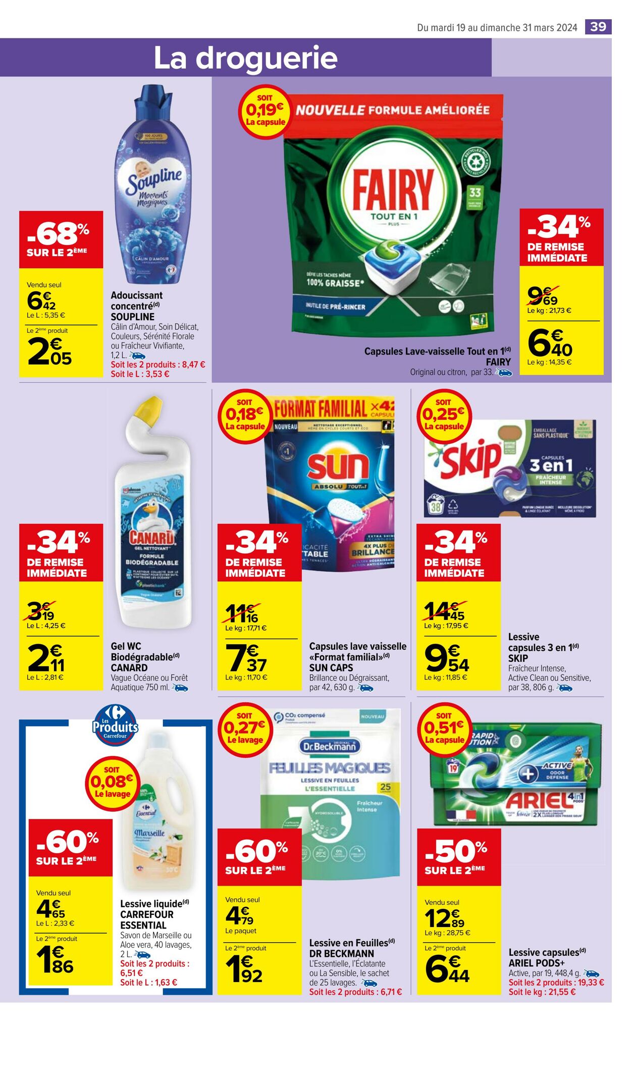 Catalogue Carrefour Market 19.03.2024 - 31.03.2024