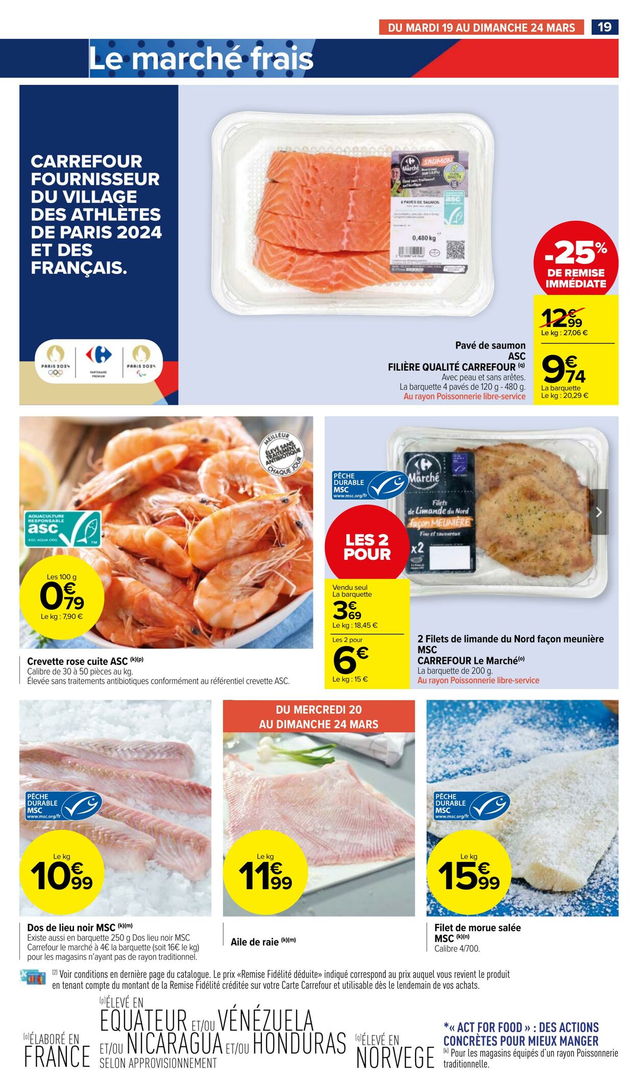 Catalogue Carrefour Market 19.03.2024 - 31.03.2024