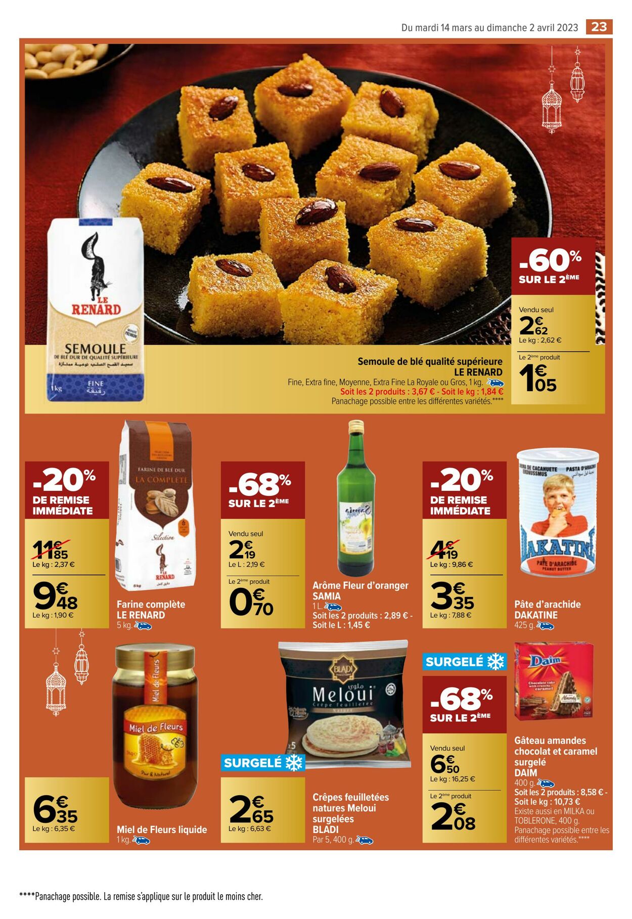 Catalogue Carrefour Market 14.03.2023 - 02.04.2023