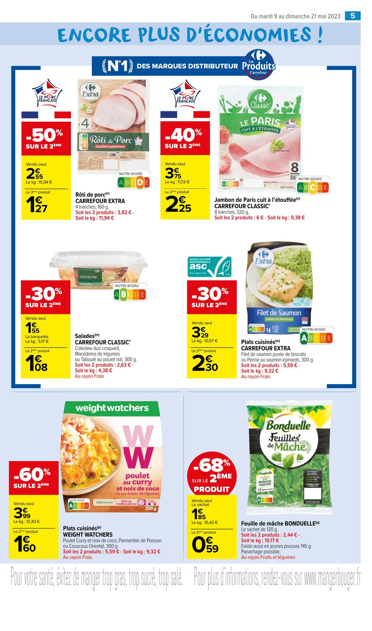 Catalogue Carrefour Market 09.05.2023 - 21.05.2023