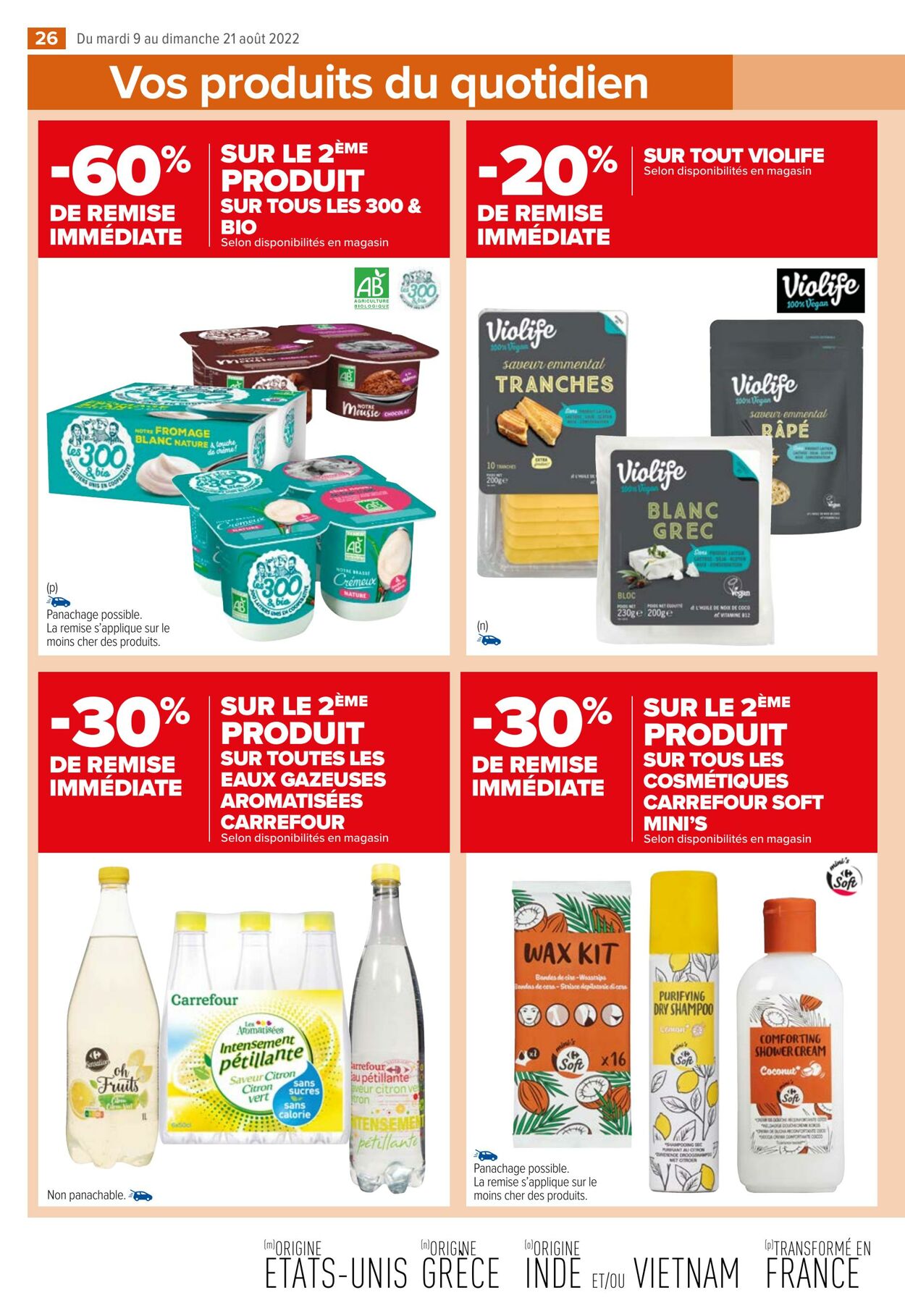 Catalogue Carrefour Market 09.08.2022 - 21.08.2022