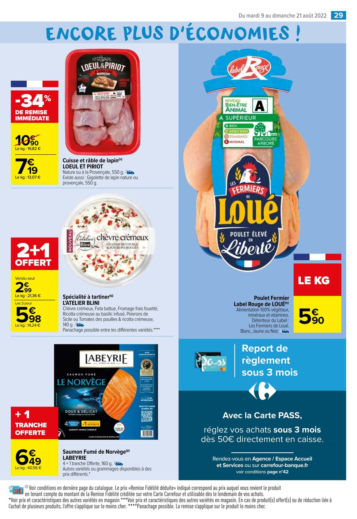 Catalogue Carrefour Market 09.08.2022 - 21.08.2022