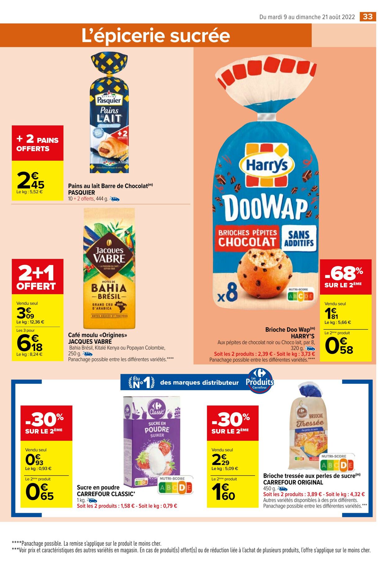 Catalogue Carrefour Market 09.08.2022 - 21.08.2022