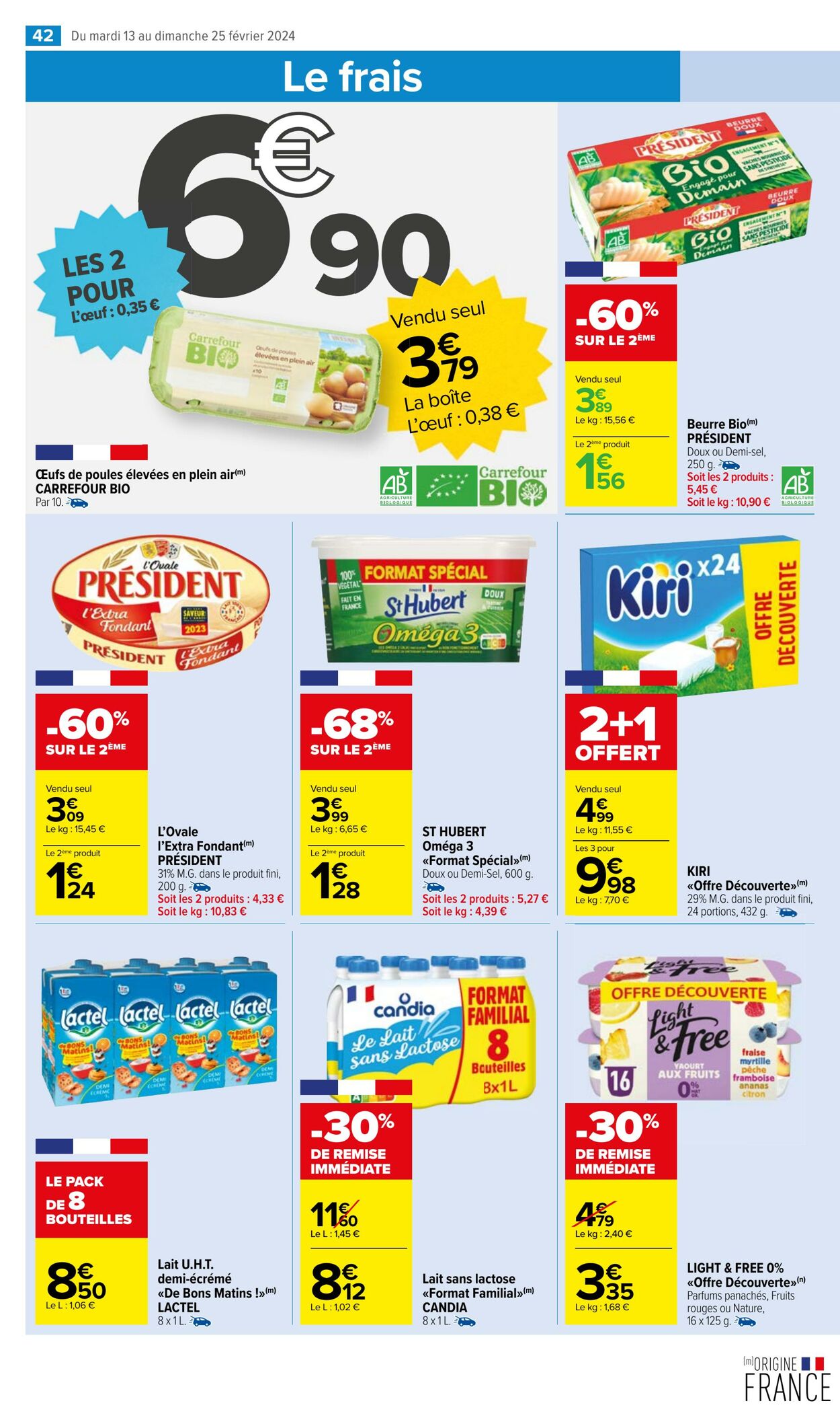 Catalogue Carrefour Market 13.02.2024 - 25.02.2024