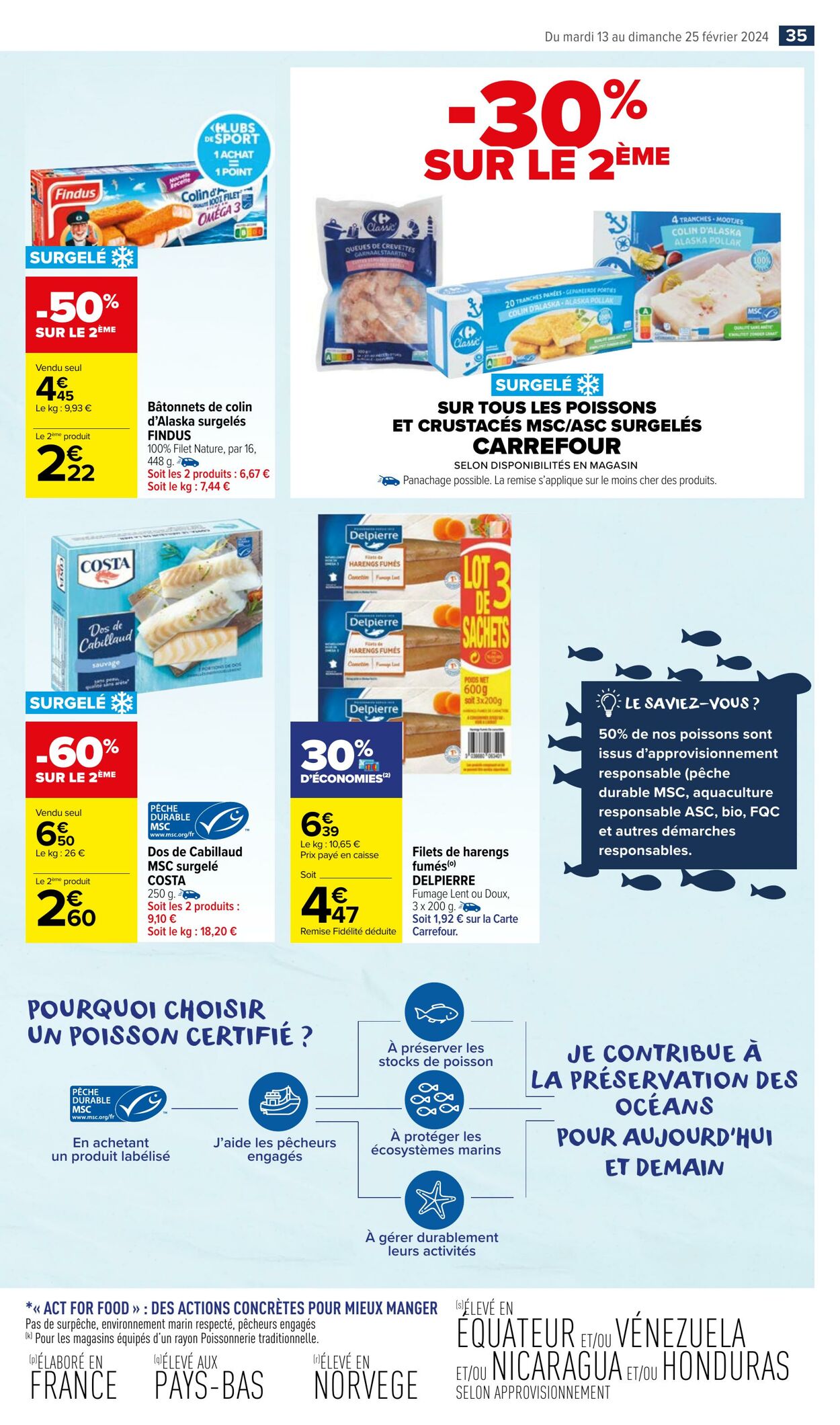 Catalogue Carrefour Market 13.02.2024 - 25.02.2024